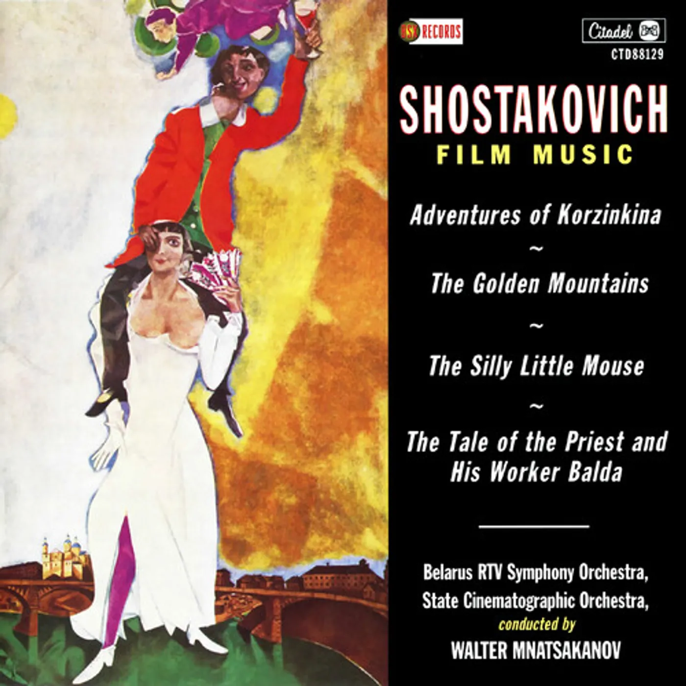 Dmitri Shostakovich SHOSTAKOVICH FILM MUSIC CD