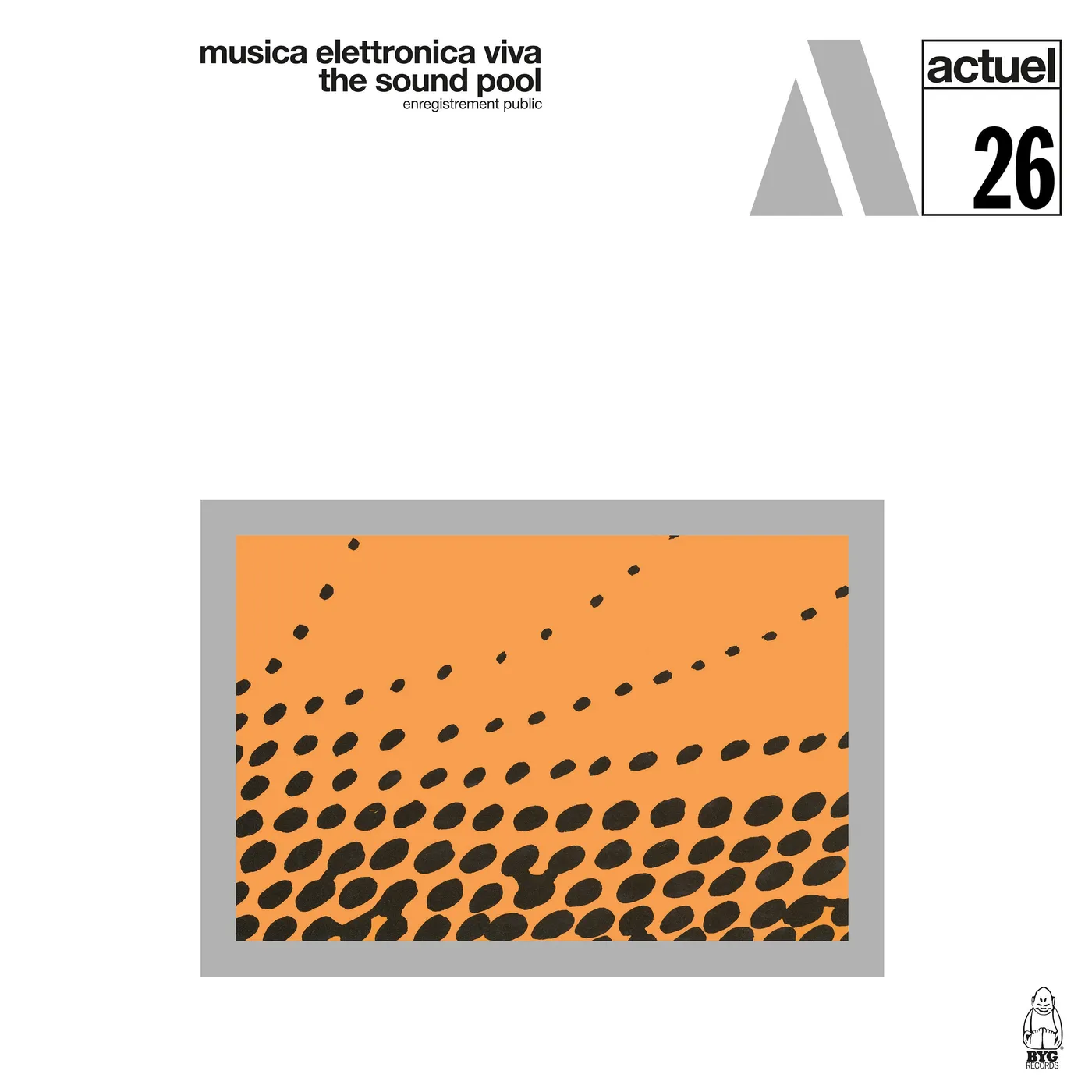 Musica Elettronica Viva SOUND POOL Vinyl Record