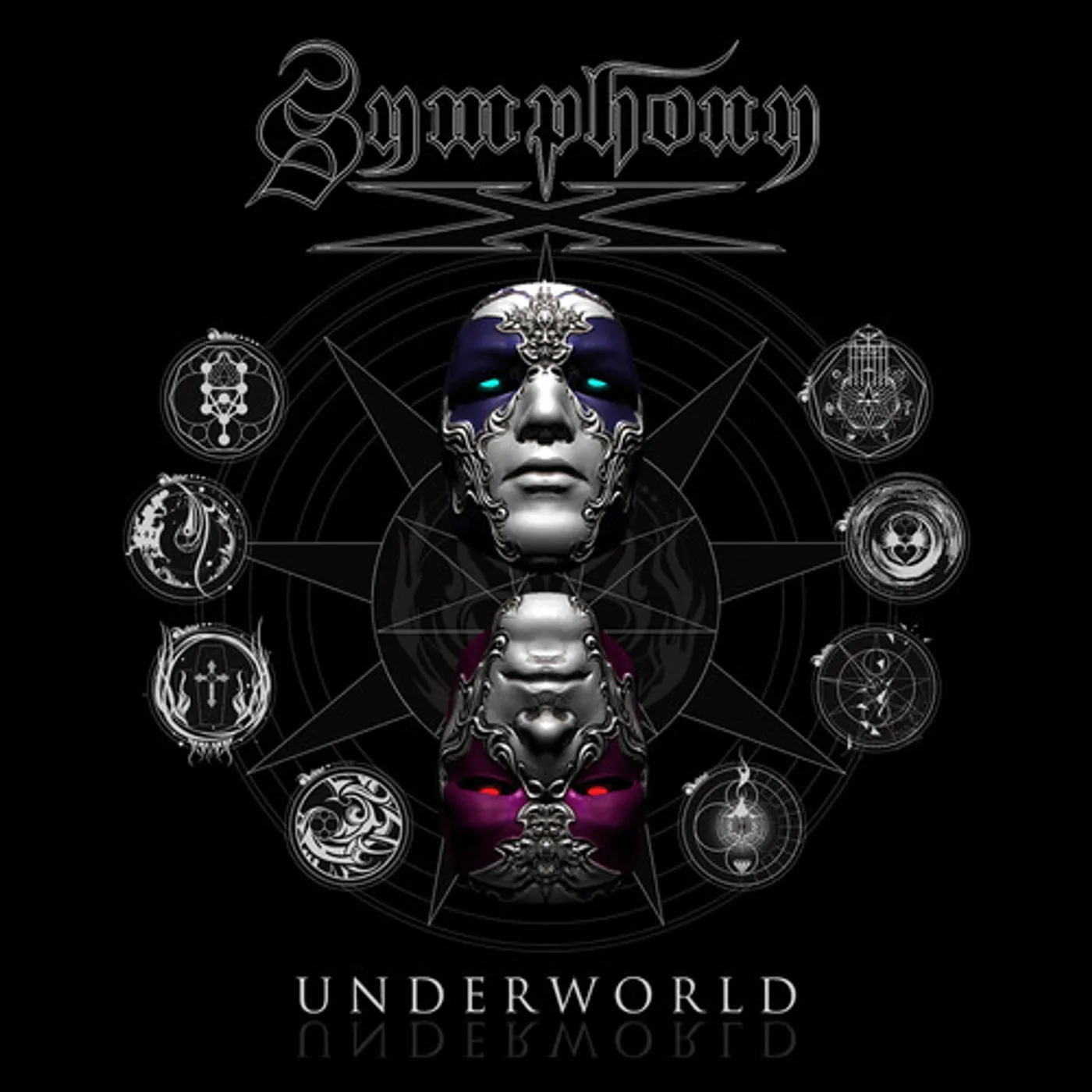 Symphony X UNDERWORLD - BLUE Vinyl Record