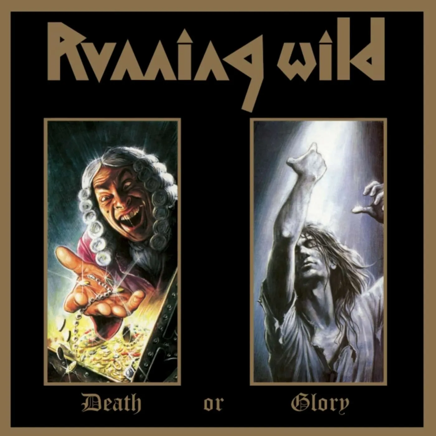 Running Wild DEATH OR GLORY Vinyl Record