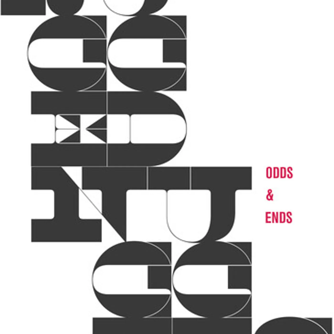 The Rugged Nuggets ODDS & ENDS - COKE BOTTLE CLEAR Vinyl Record