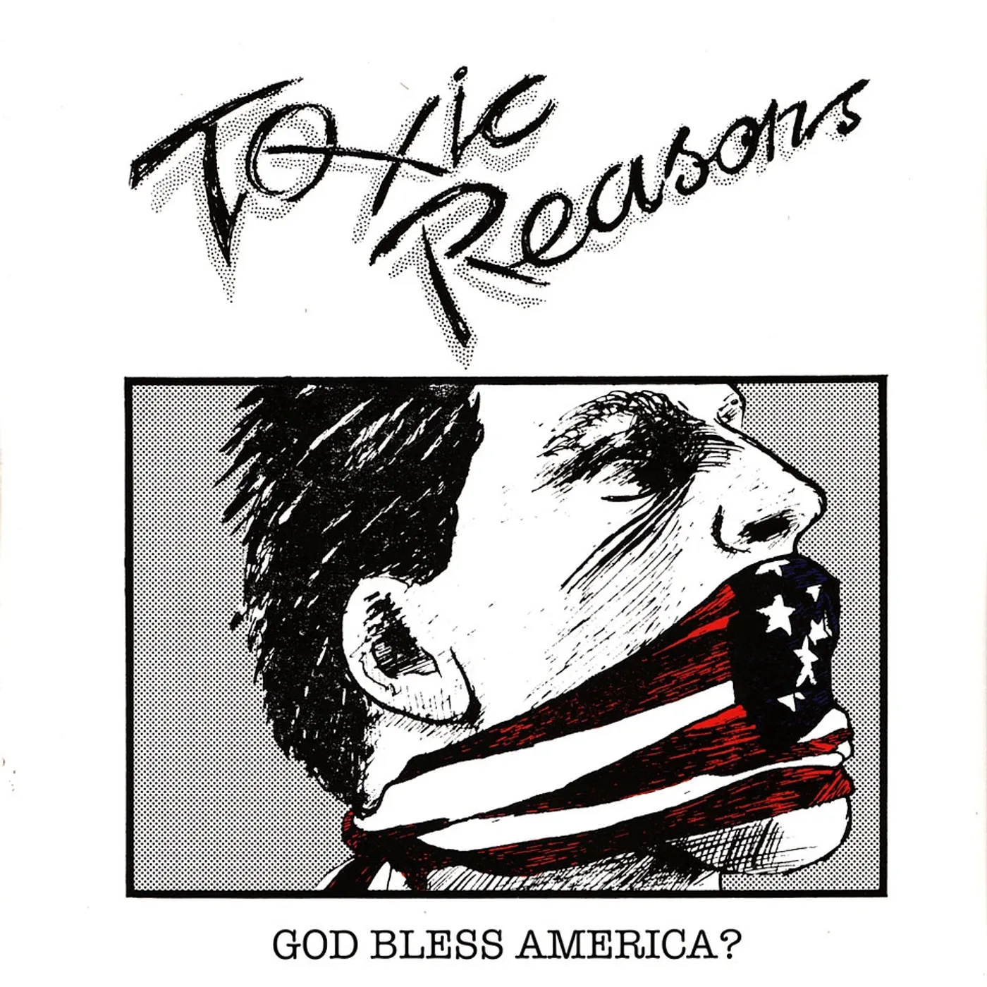 Toxic Reasons GOD BLESS AMERICA Vinyl Record