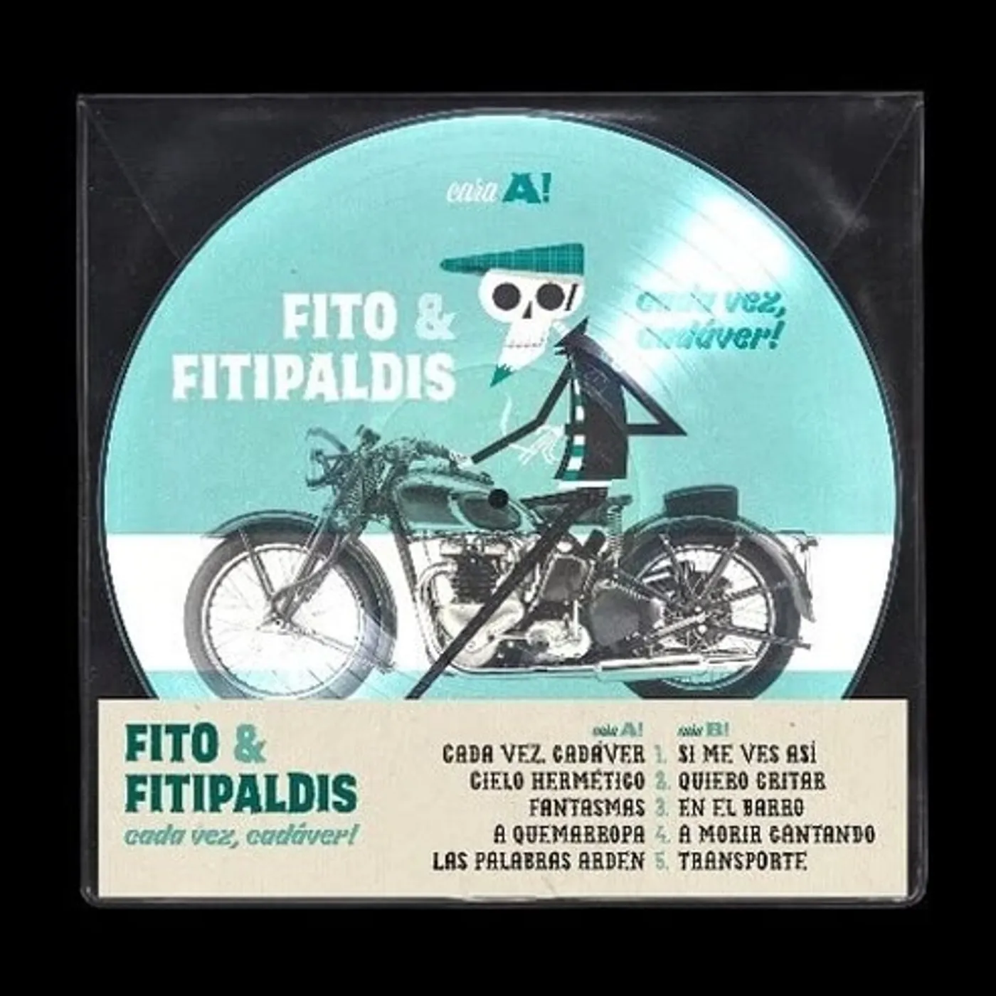 Fito Y Los Fitipaldis CADA VEZ CADAVER Vinyl Record