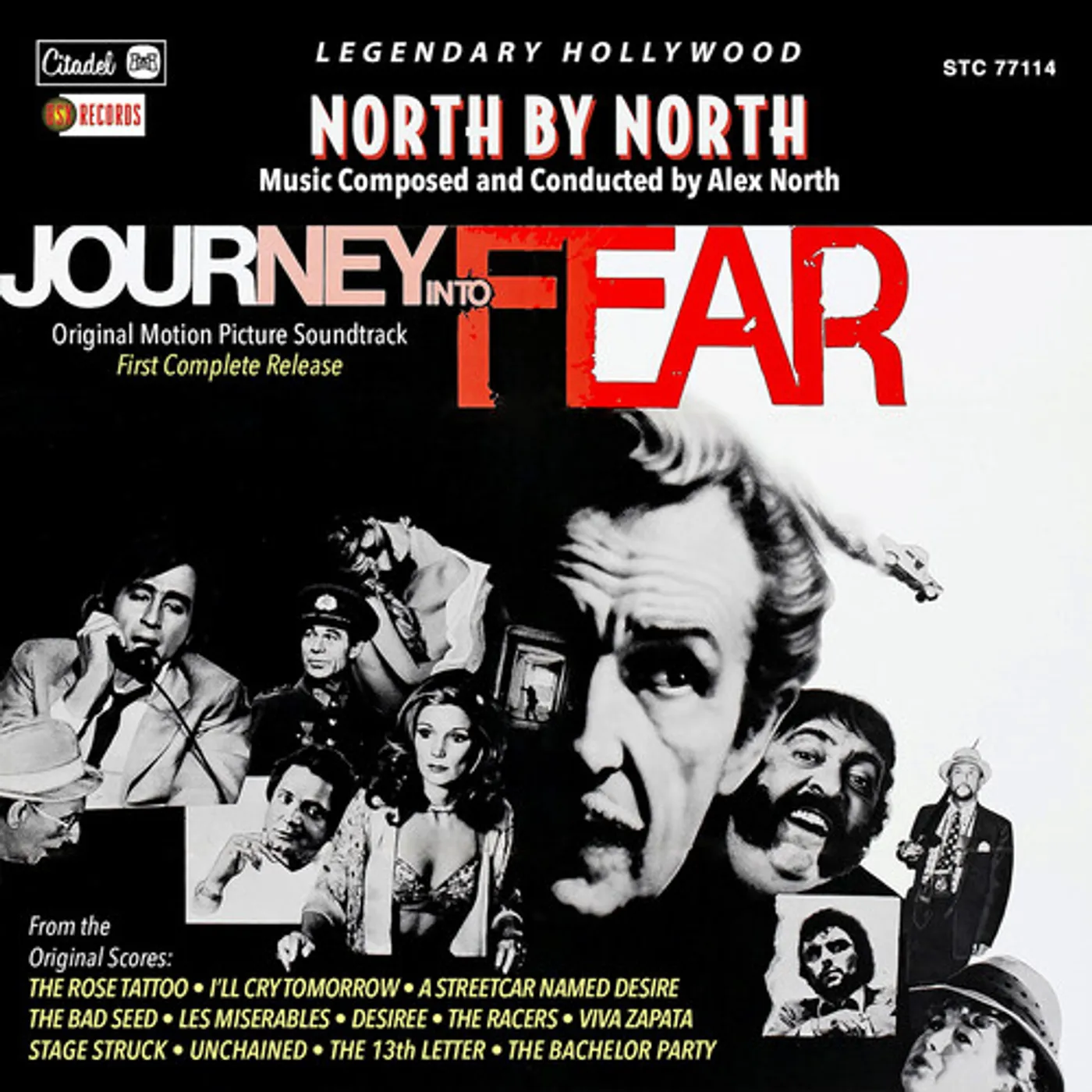 Alex North NORTH BY NORTH: JOURNEY INTO FEAR CD