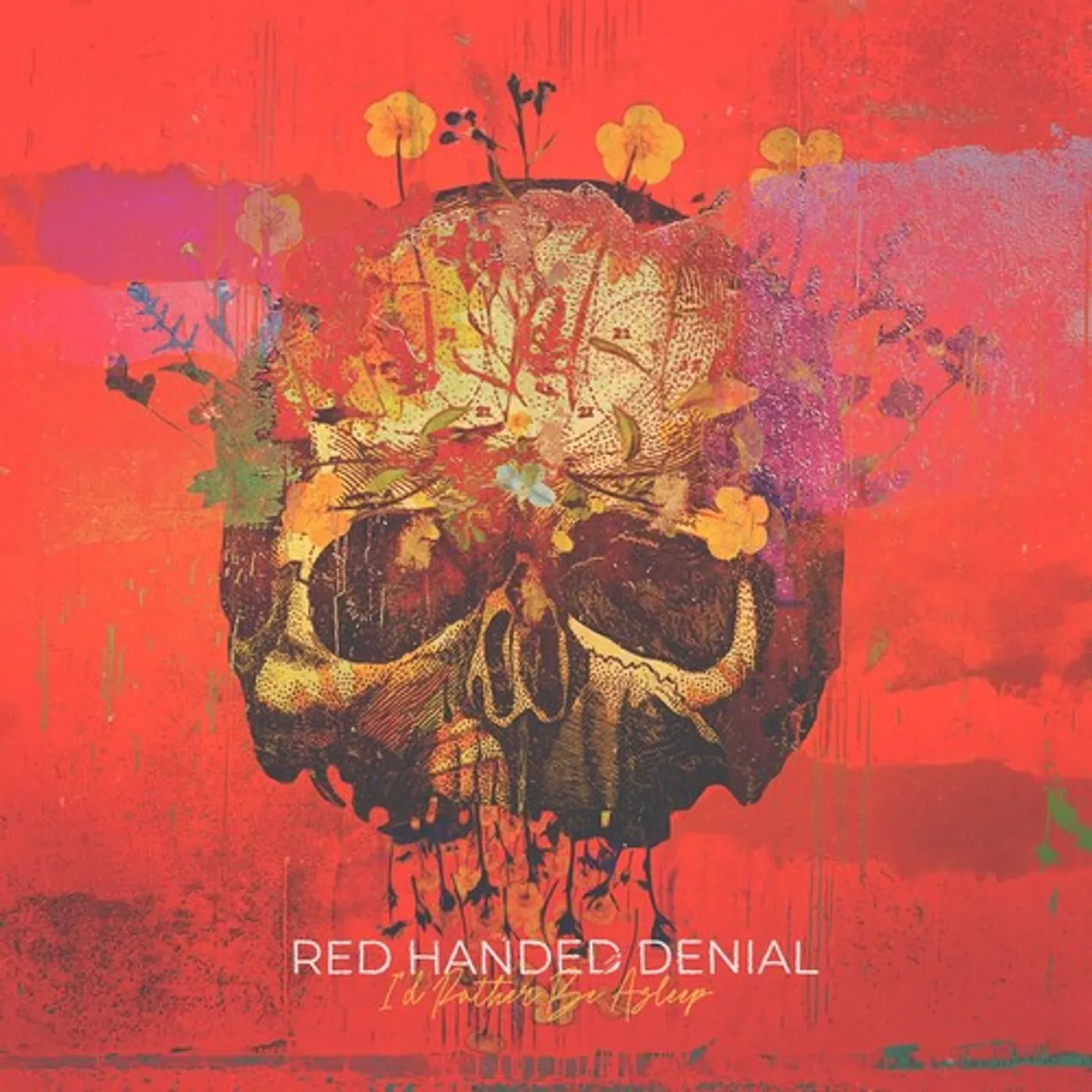 Red Handed Denial I'd Rather Be Asleep Vinyl Record