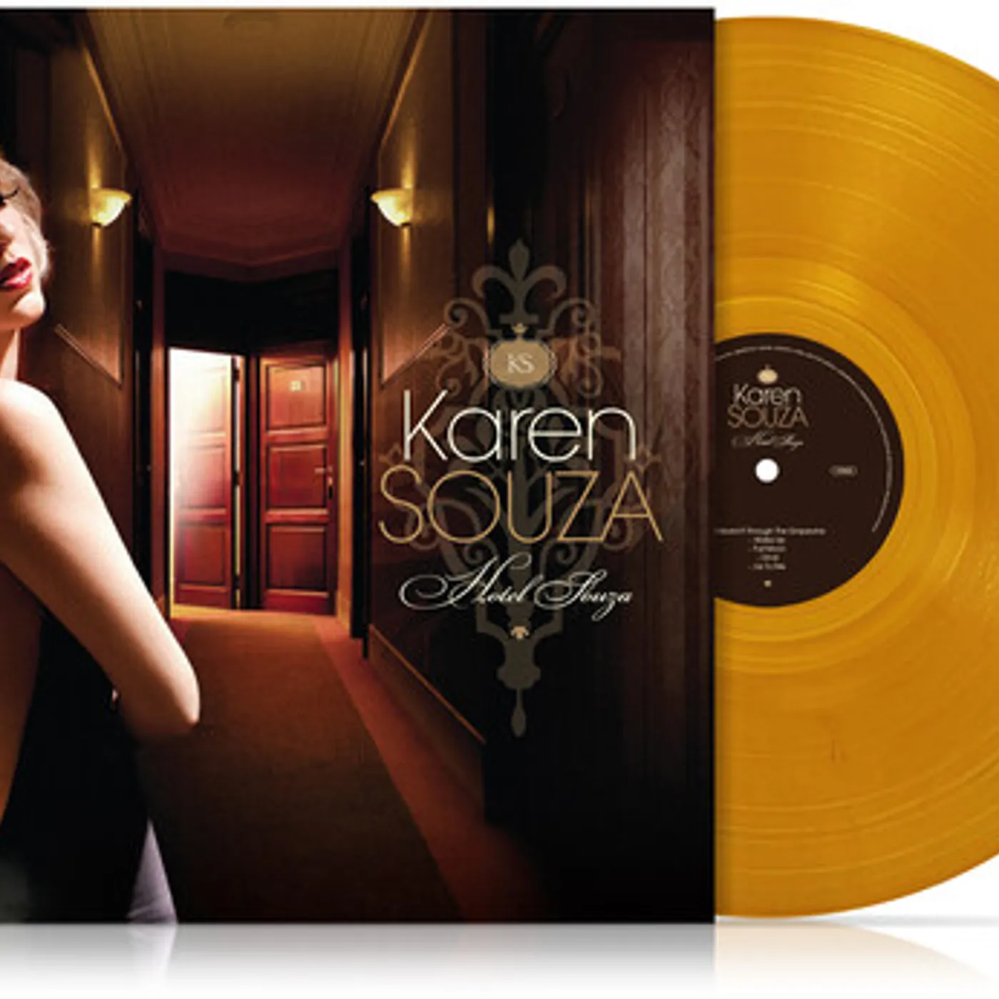 Karen Souza Hotel Souza (Amber) Vinyl Record