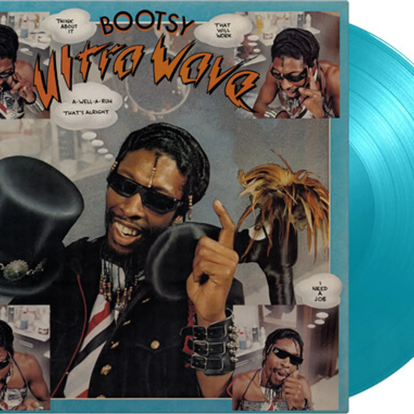 Bootsy Collins Ultra Wave (Turquoise) Vinyl Record