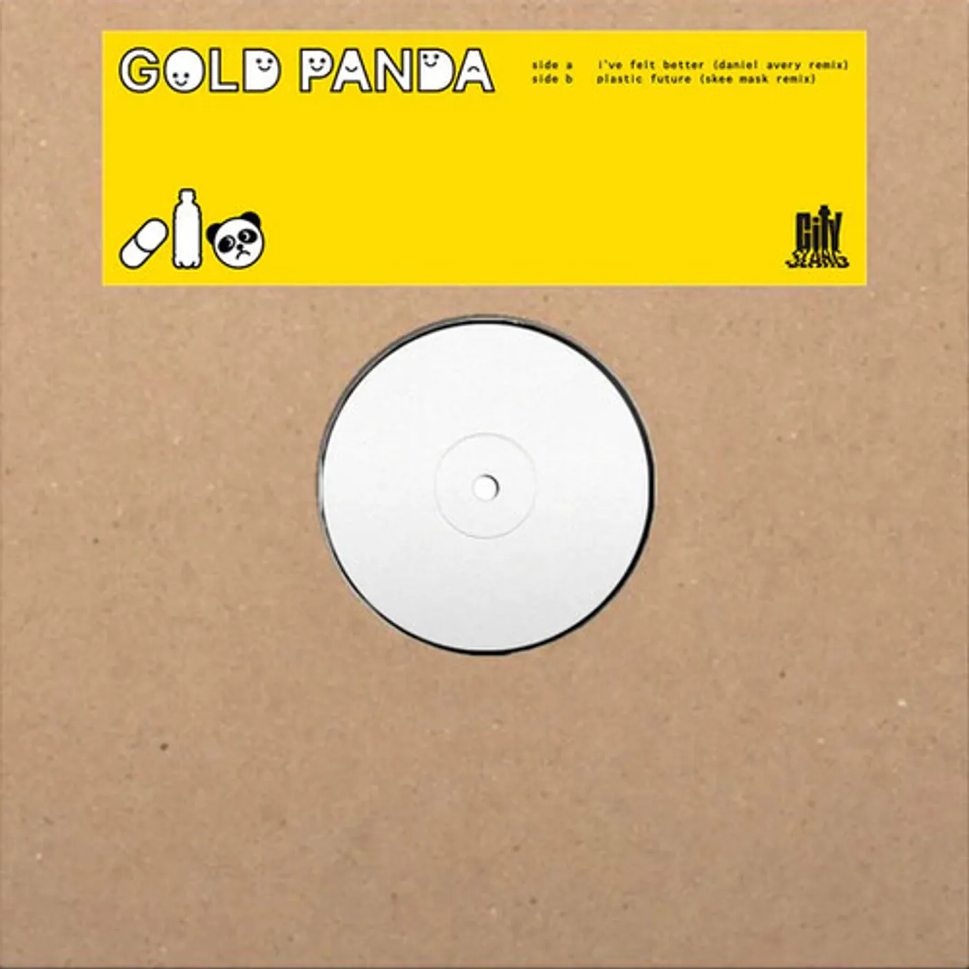 Gold Panda I'VE FELT BETTER (AVERY REMIX) / PLASTIC FUTURE Vinyl Record