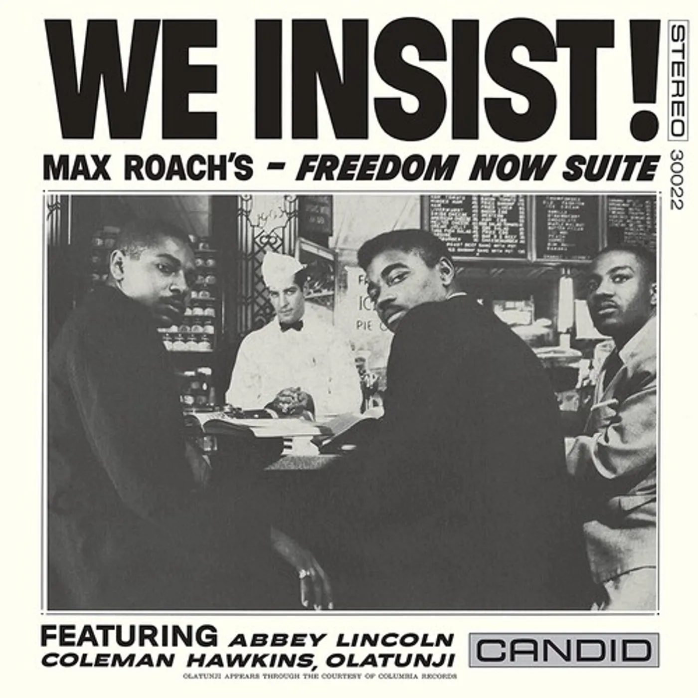 Max Roach WE INSIST: FREEDOM NOW SUITE Vinyl Record