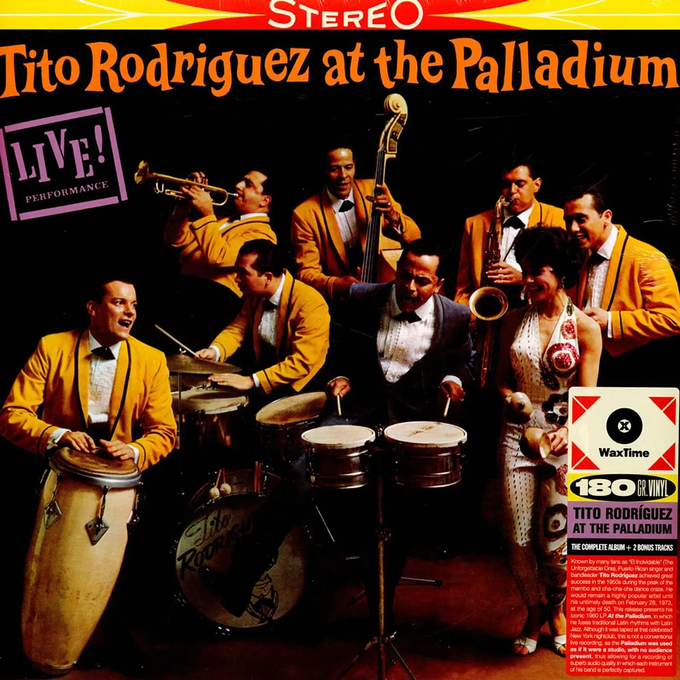 Tito Rodriguez At The Palladium (Limited/180G) Vinyl Record