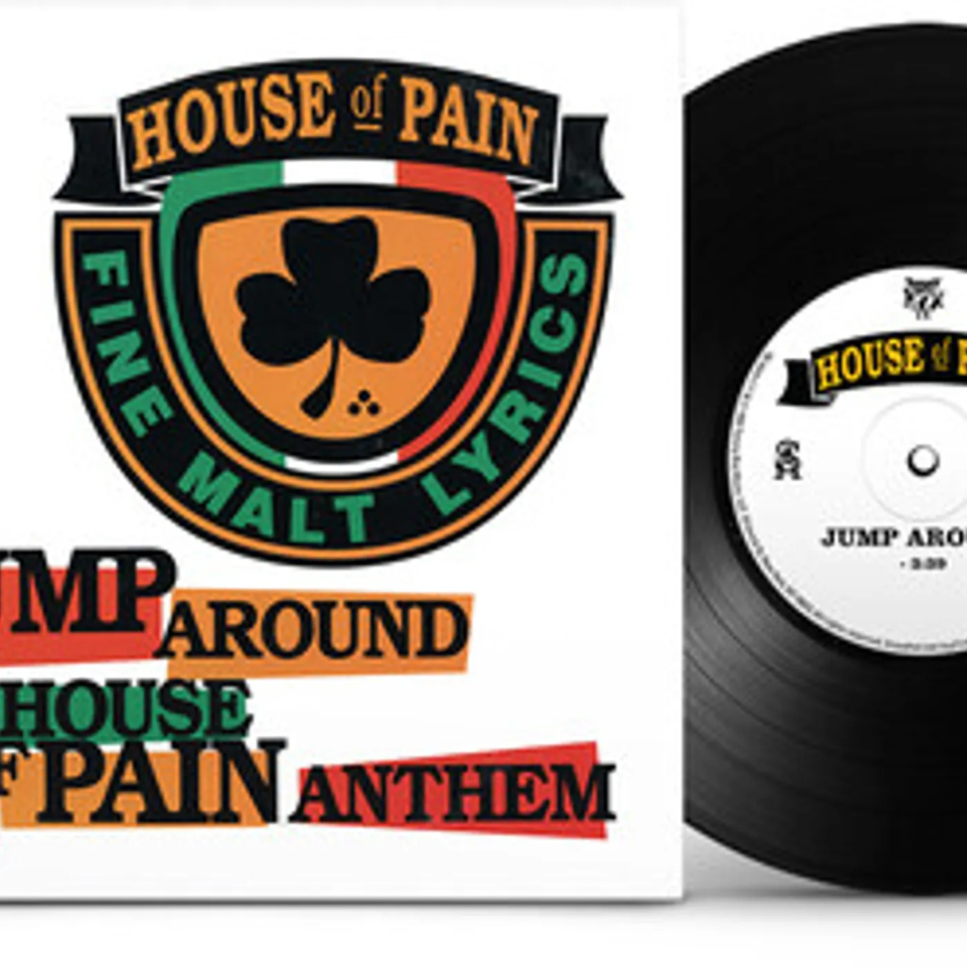 JUMP AROUND / HOUSE OF PAIN ANTHEM (IEX) Vinyl Record