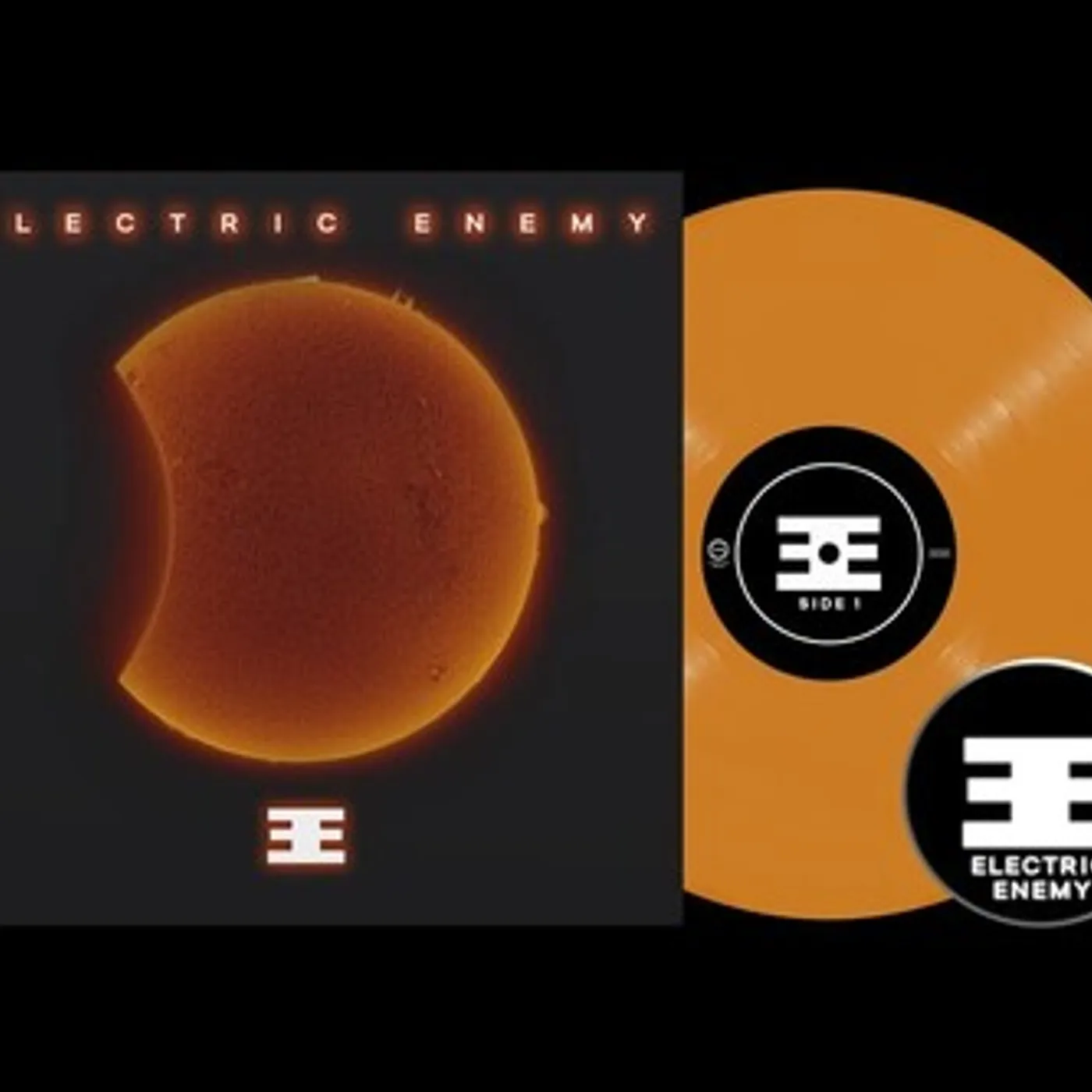 ELECTRIC ENEMY - ORANGE / GLOW IN THE DARK PATCH Vinyl Record