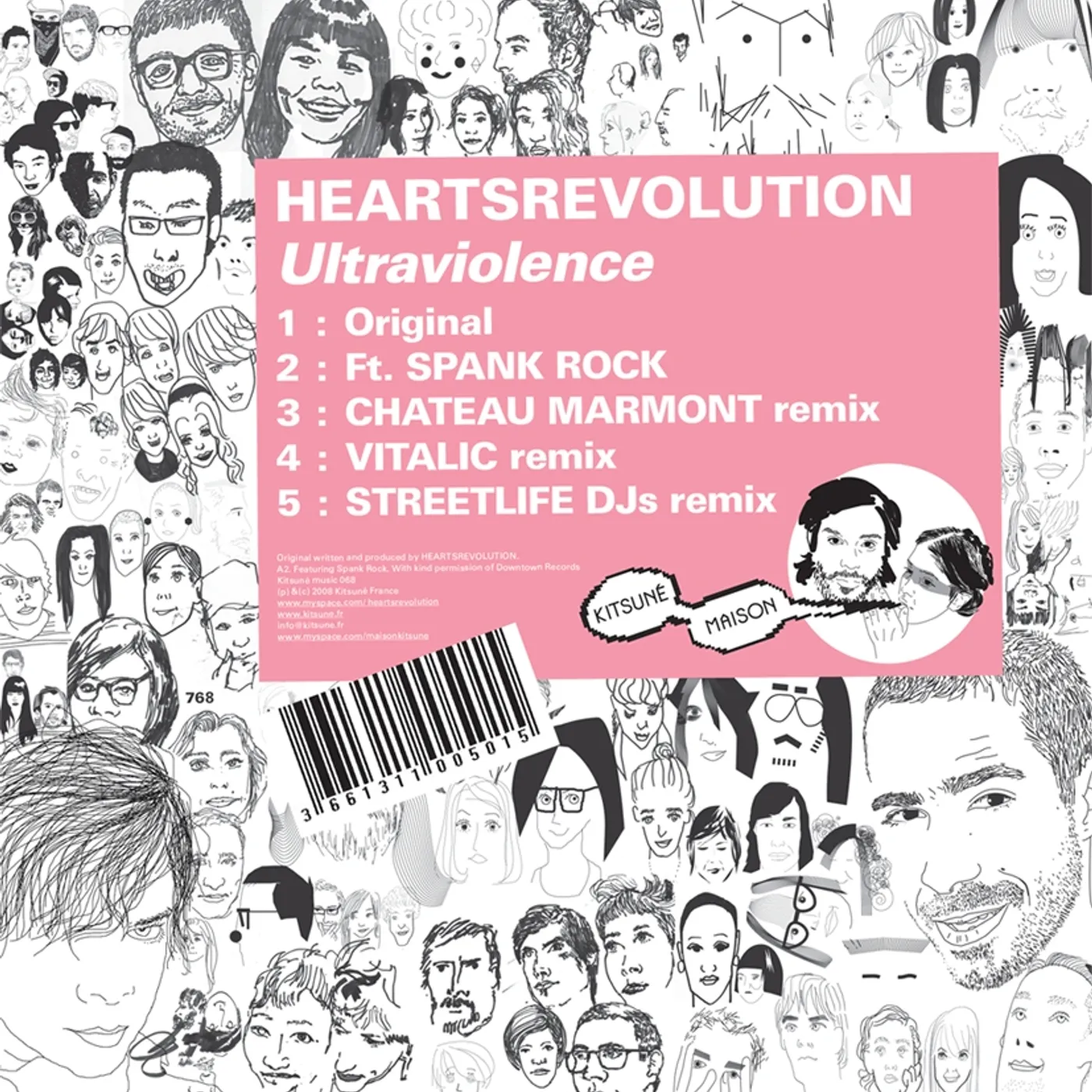 Heartsrevolution Ultraviolence Vinyl Record