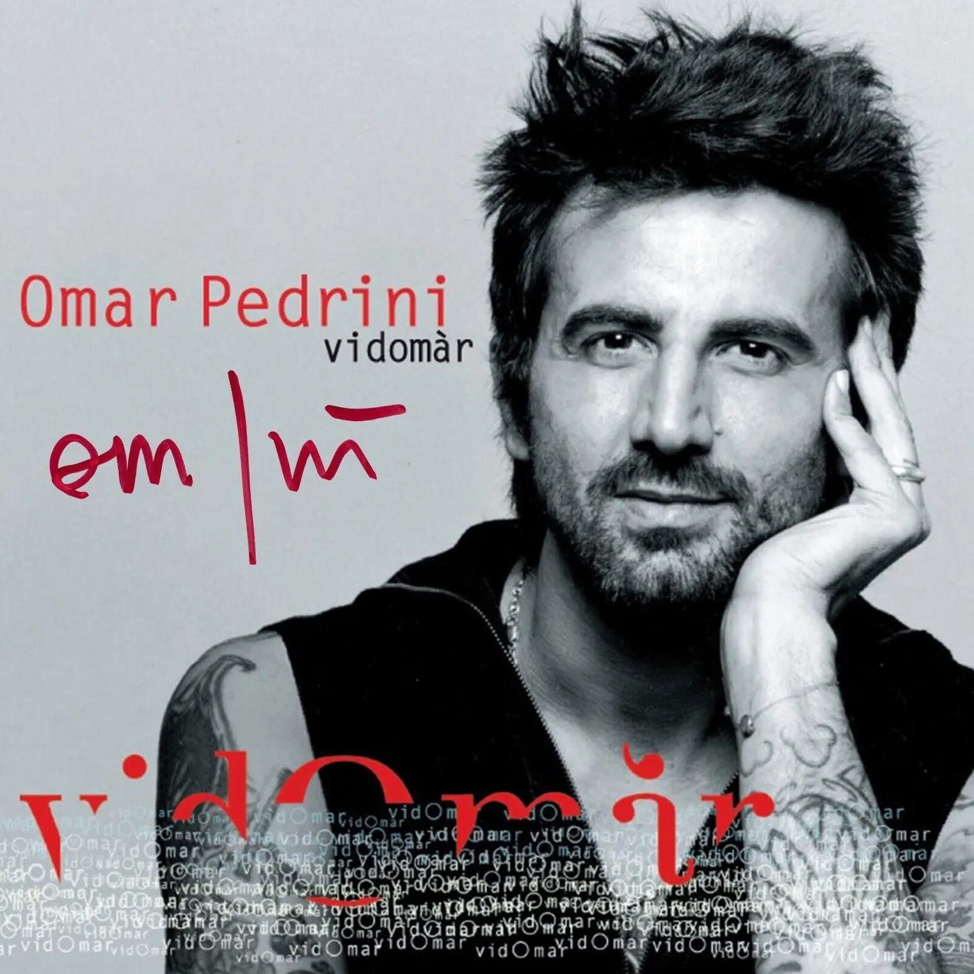 Omar Pedrini Vidomar (Autographed Red) Vinyl Record