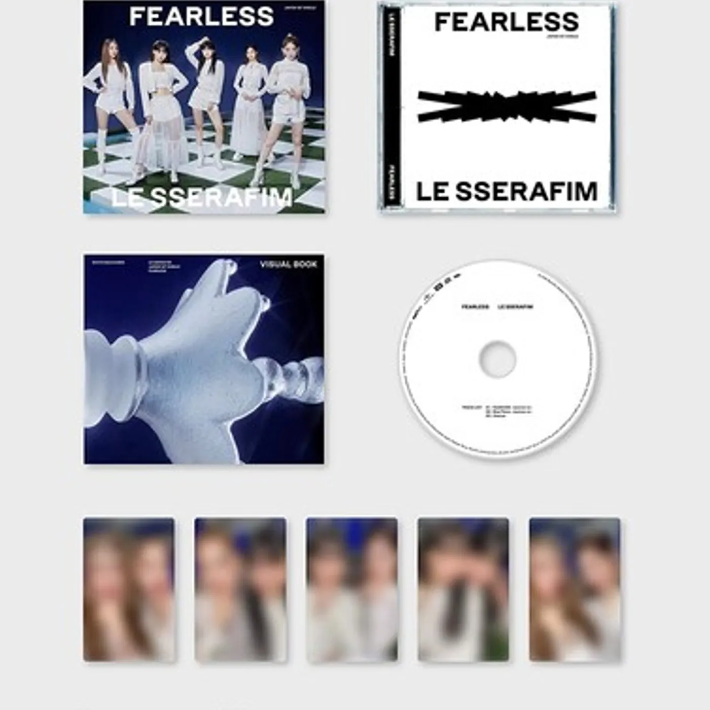 LE SSERAFIM FEARLESS [LIMITE EDITION A] CD