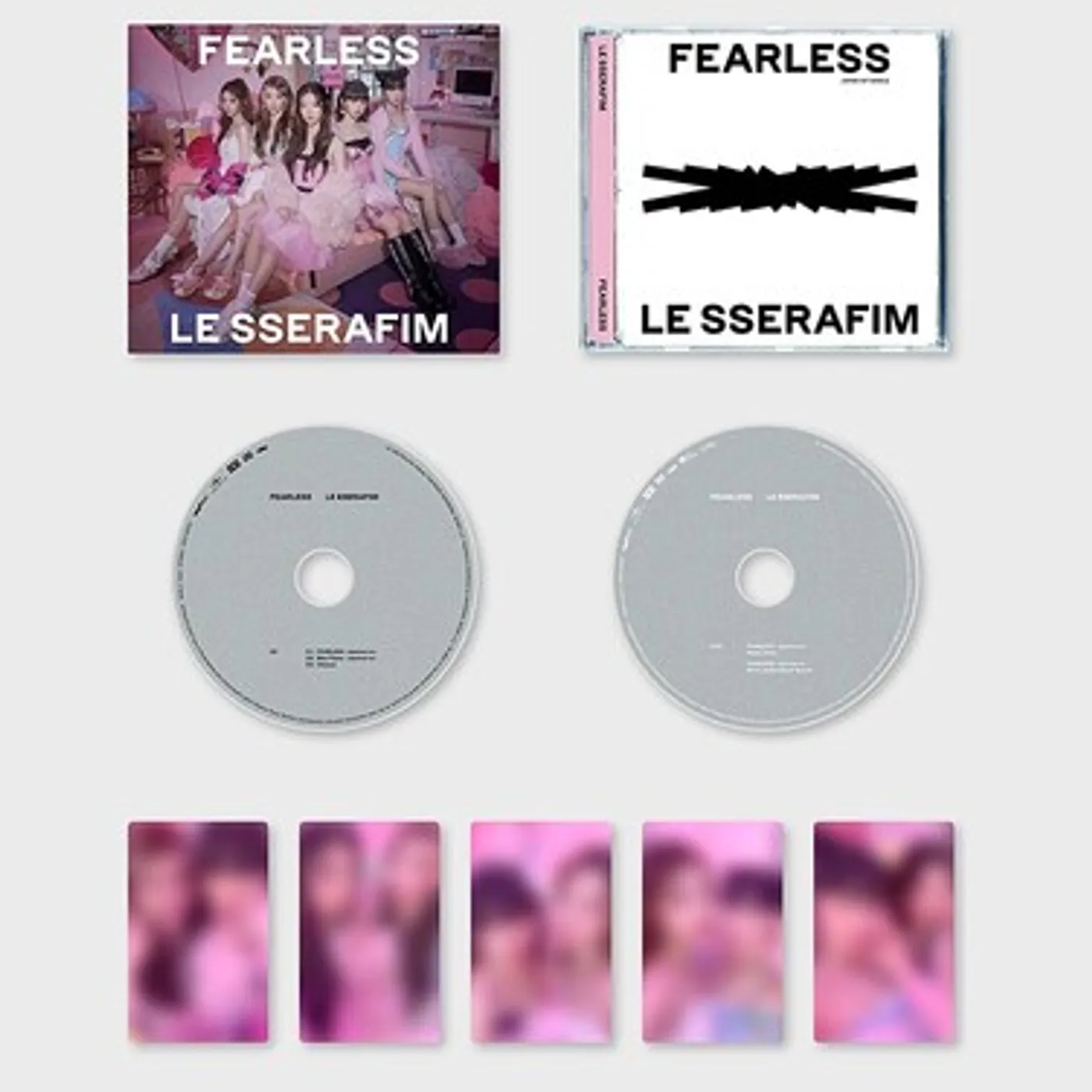 LE SSERAFIM FEARLESS [LIMITED EDITION B] CD