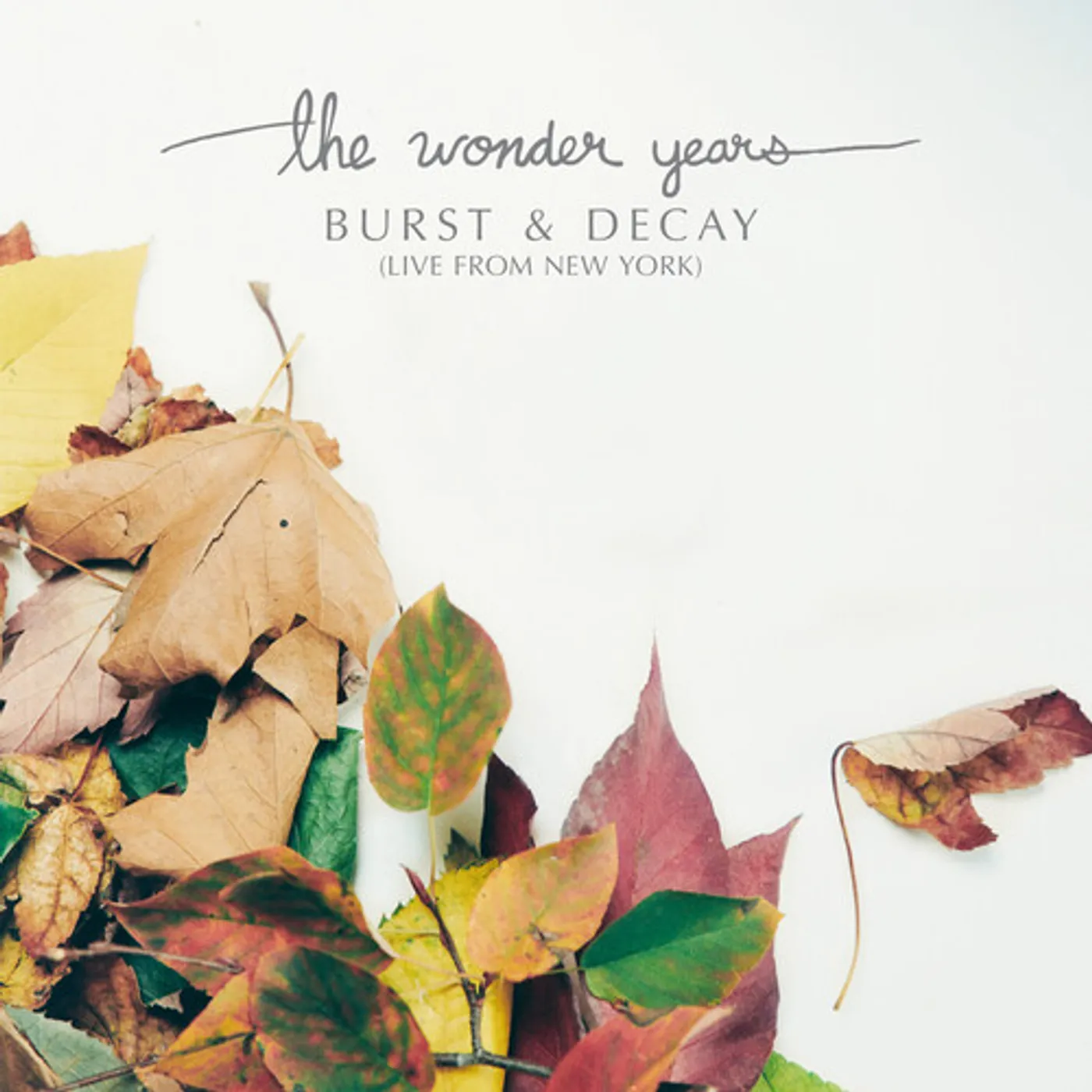 The Wonder Years BURST & DECAY: LIVE FROM NEW YORK Vinyl Record - Colored Vinyl, Green Vinyl
