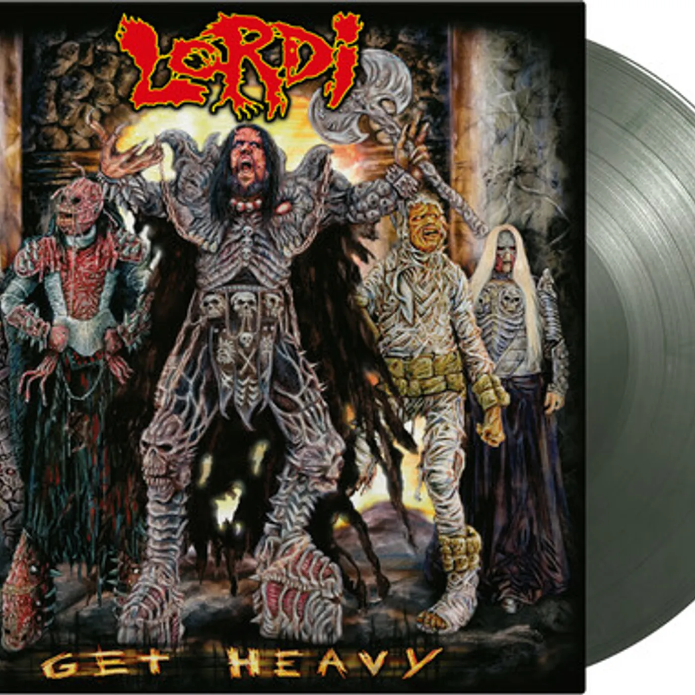 Lordi Get Heavy Vinyl Record