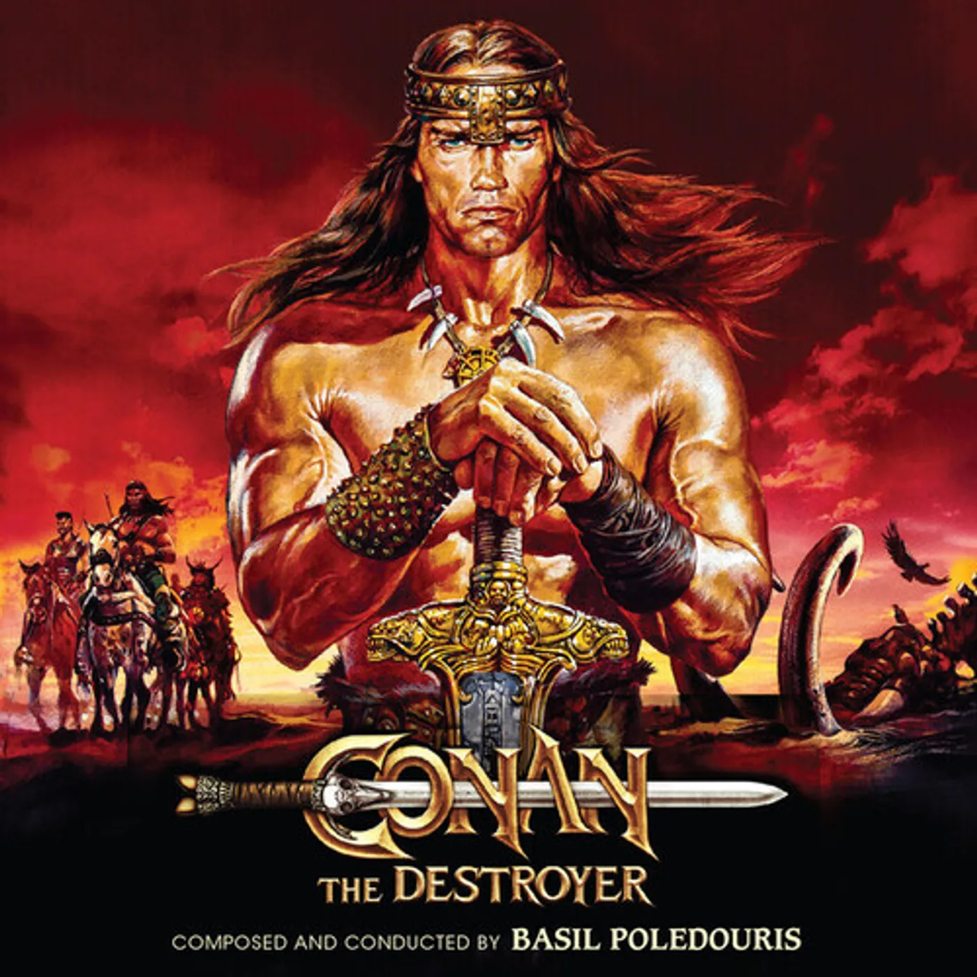 Basil Poledouris CONAN THE DESTROYER / Original Soundtrack CD