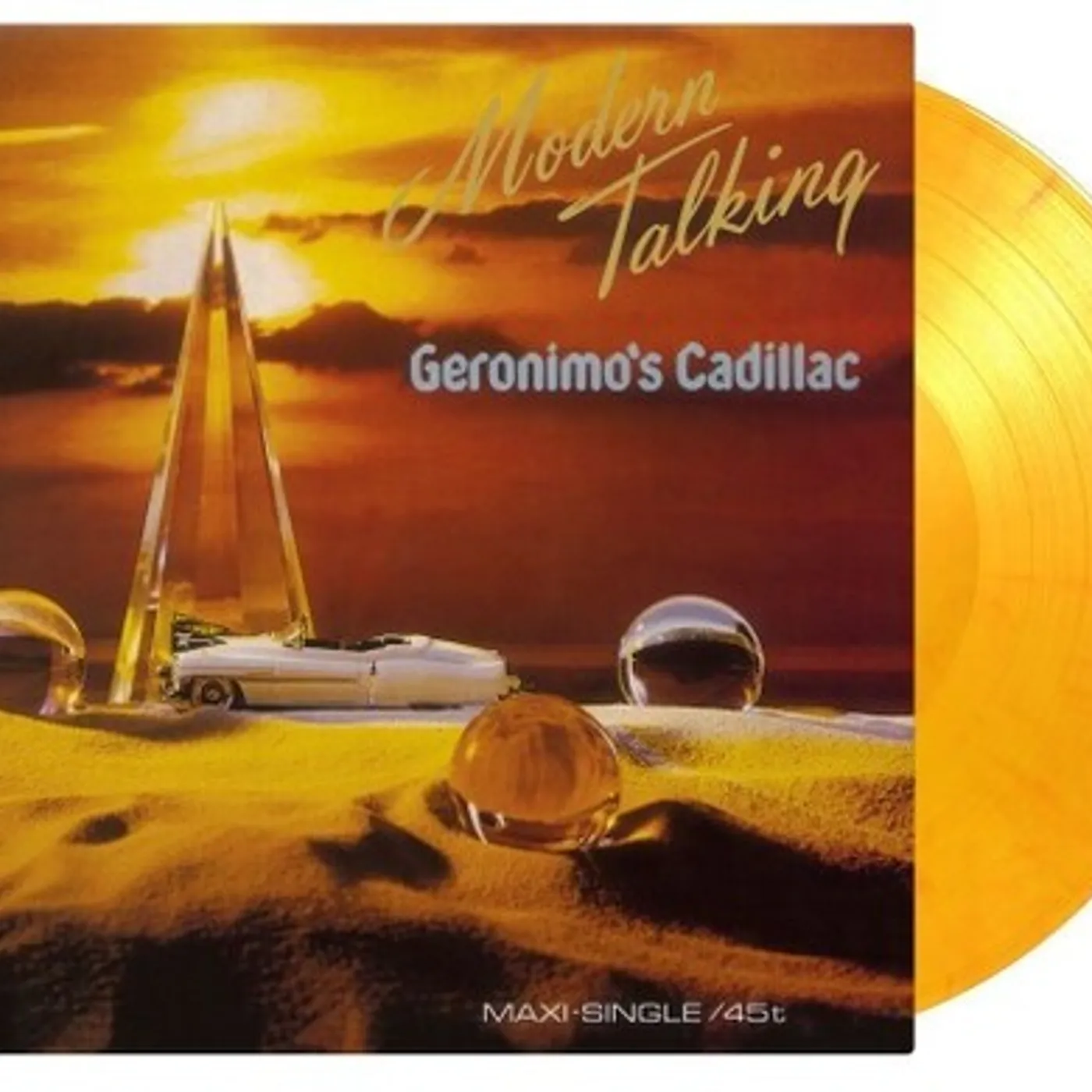 Modern Talking Geronimo's Cadillac (Limited 'Yellow Flame')Vinyl Record