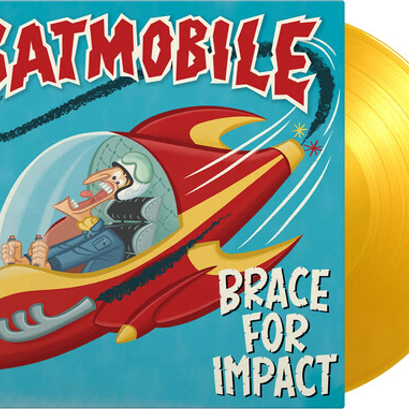 Batmobile Brace for Impact Vinyl Record