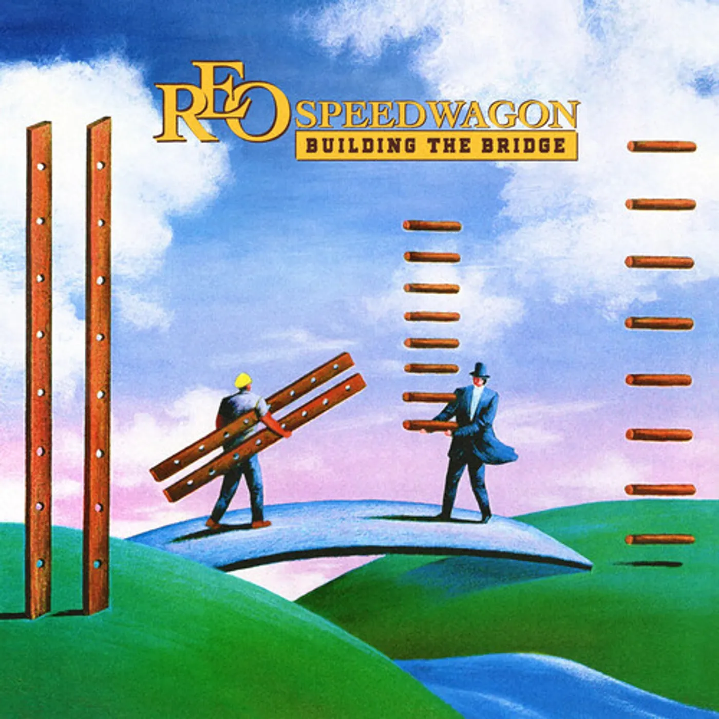 REO Speedwagon Building The Bridge Vinyl Record