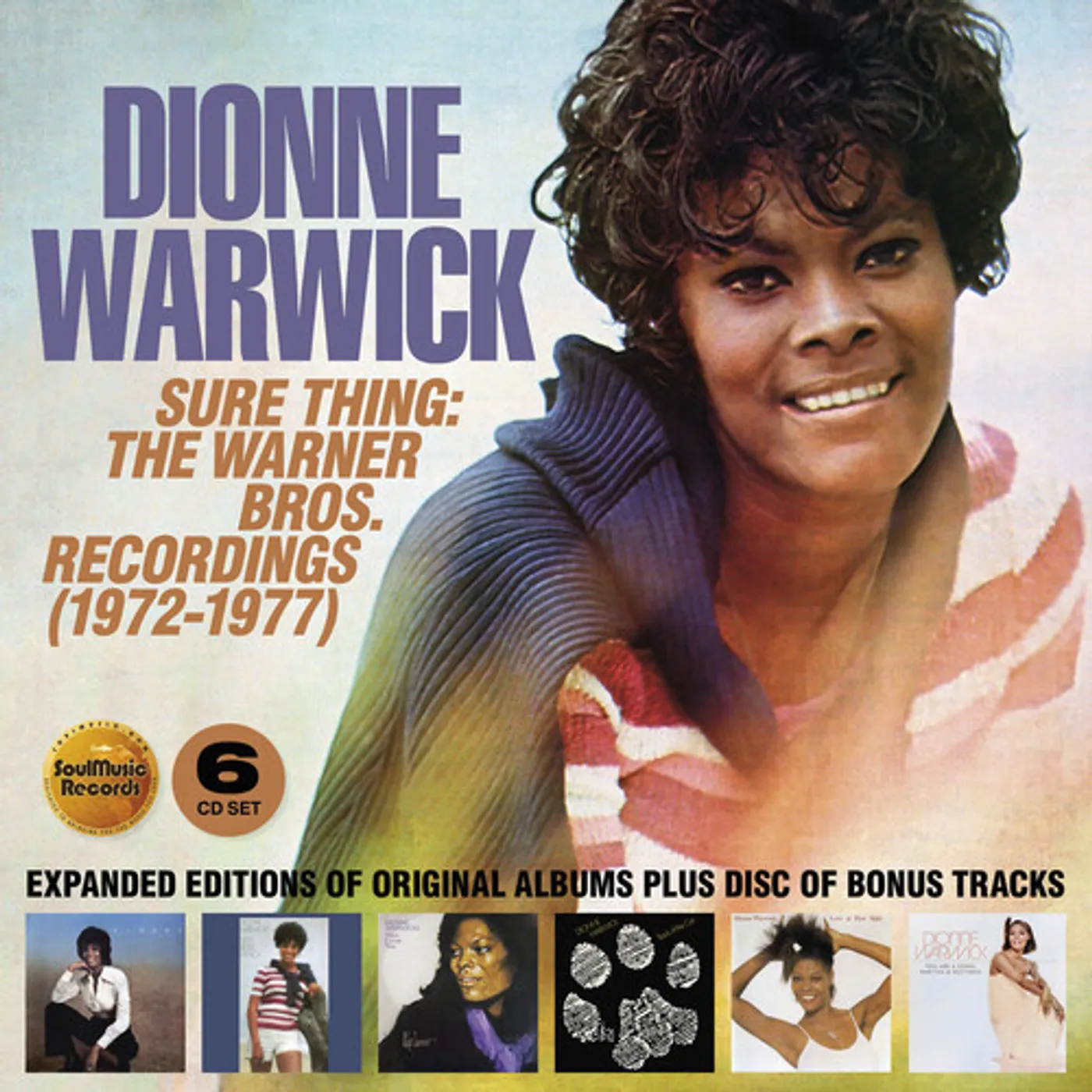 Dionne Warwick SURE THING: THE WARNER BROS RECORDINGS 1972-1977 CD