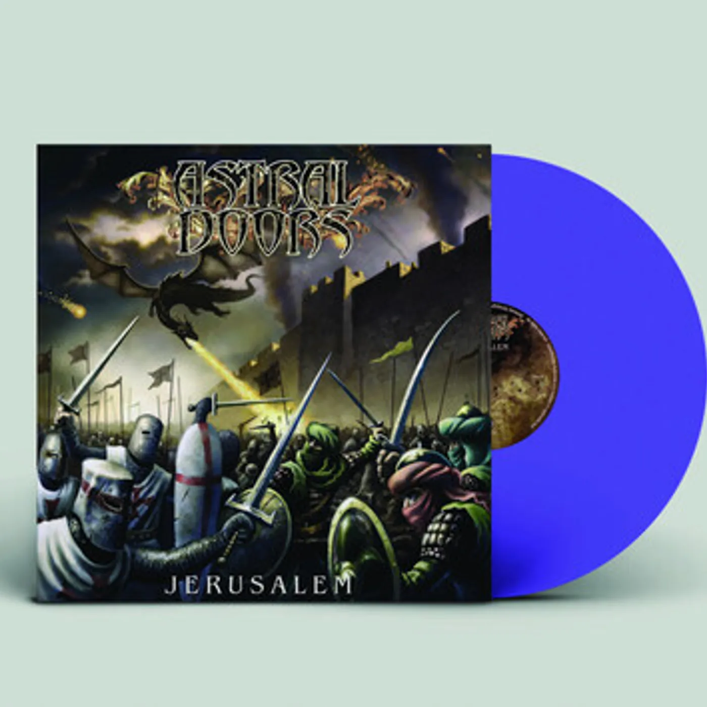 Astral Doors JERUSALEM - PURPLE Vinyl Record