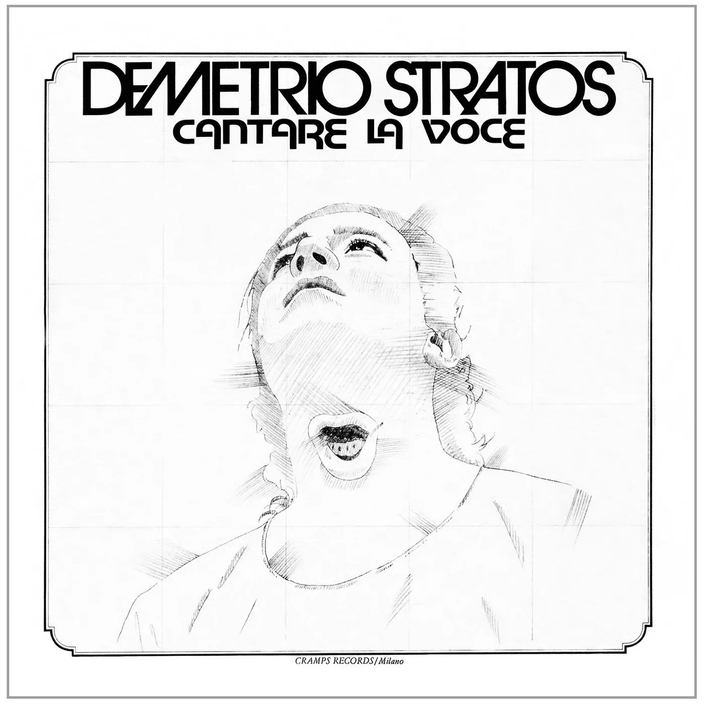 Demetrio Stratos Cantare La Voce (Limited White) Vinyl Record