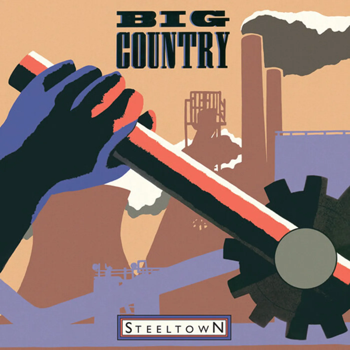 Big Country Steeltown Vinyl Record