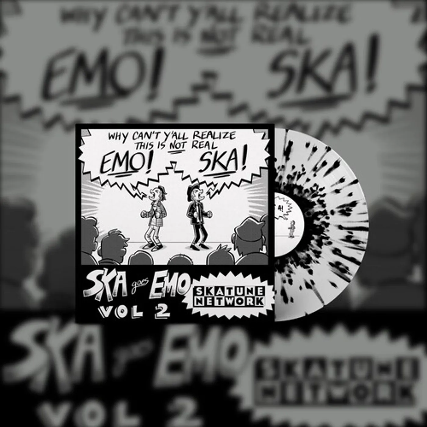 Skatune Network Ska Goes Emo, Vol. 2 Vinyl Record