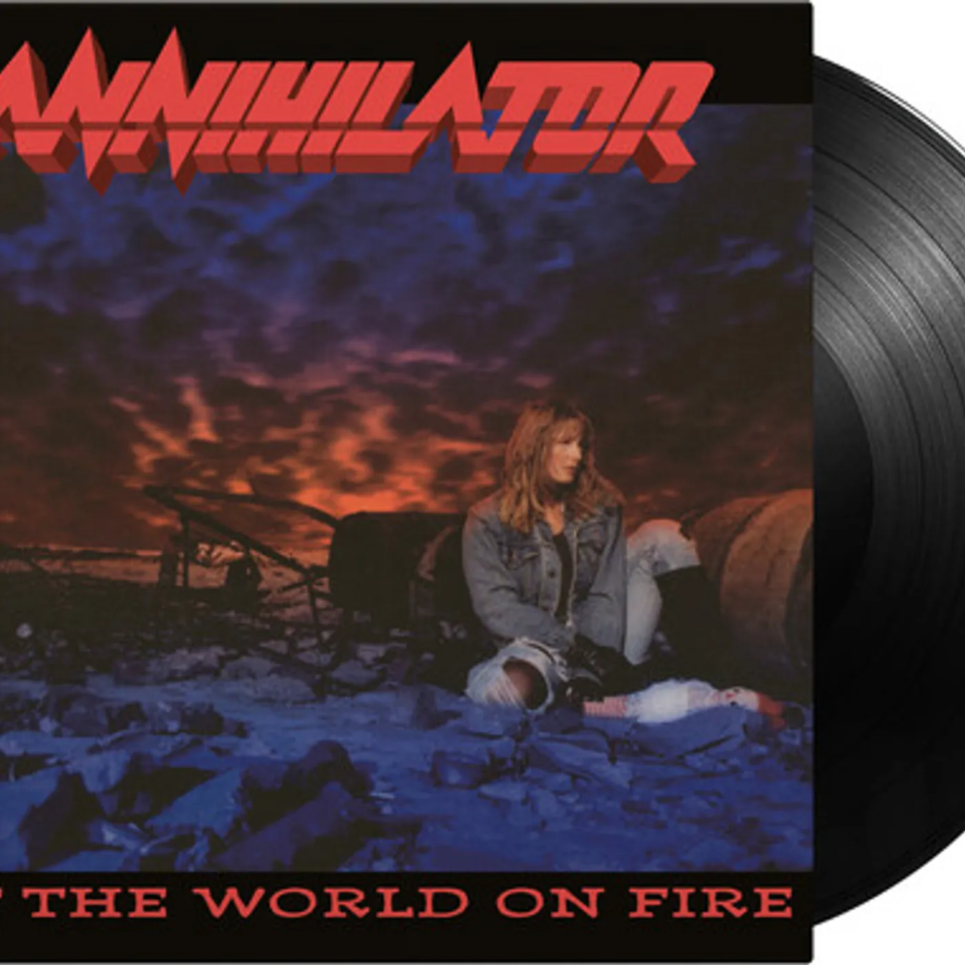 Annihilator Set The World On Fire Vinyl Record