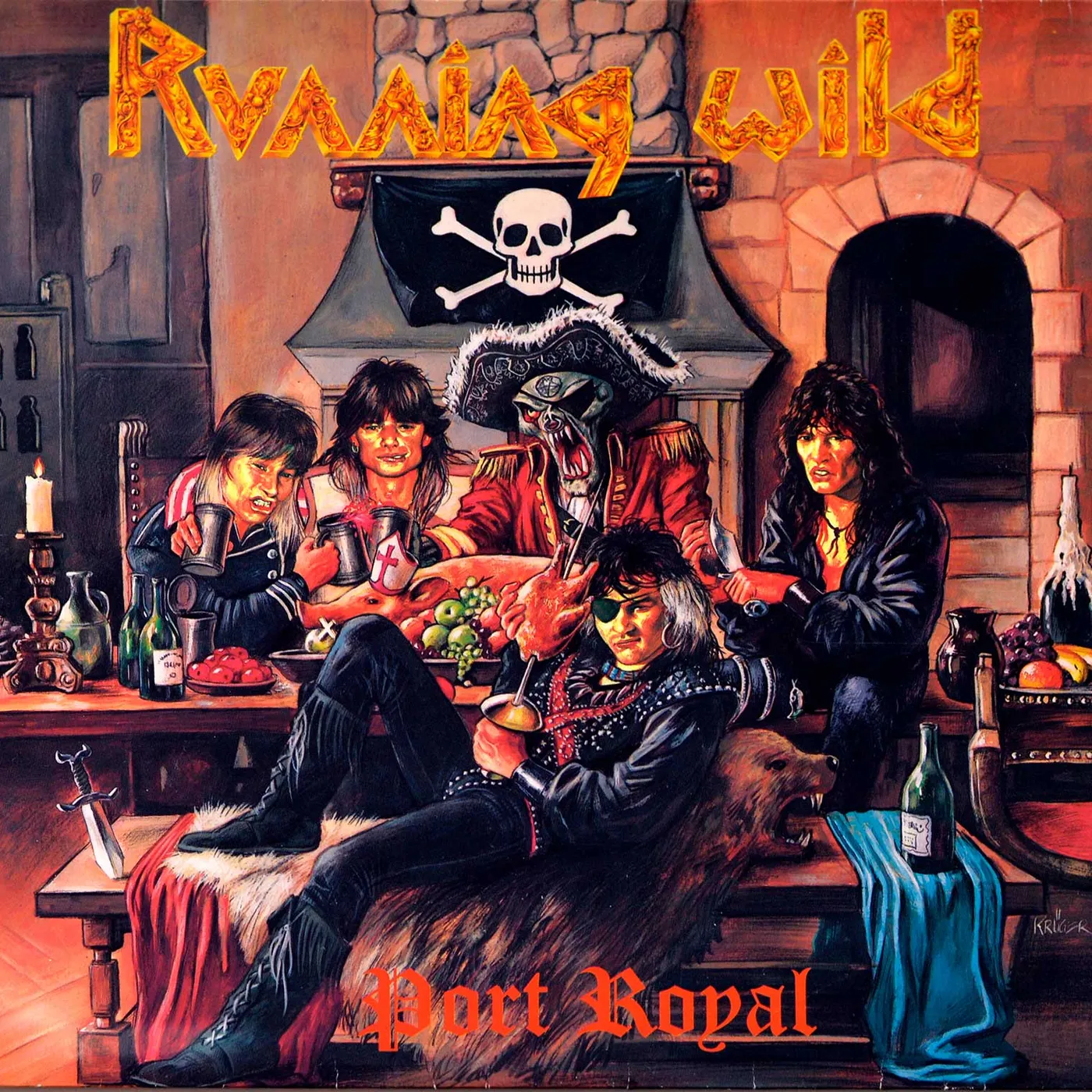 Running Wild PORT ROYAL Vinyl Record