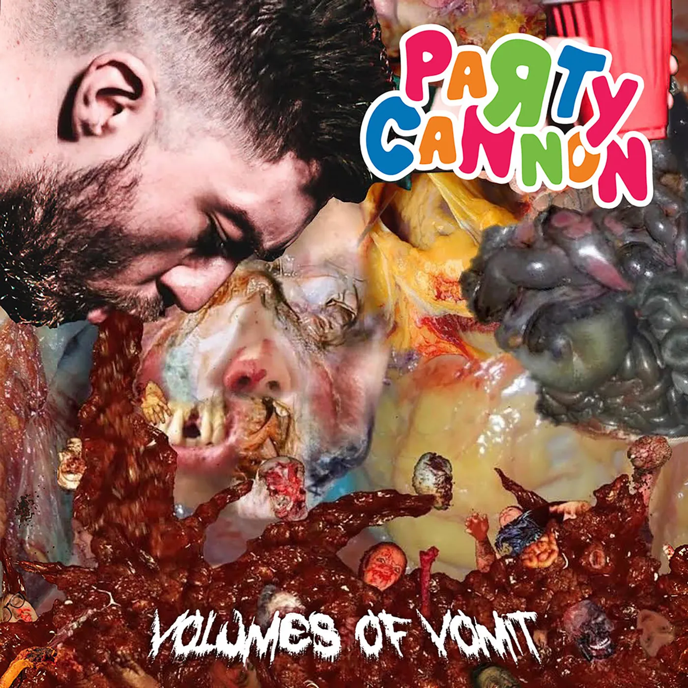 Party Cannon VOLUMES OF VOMIT Vinyl Record
