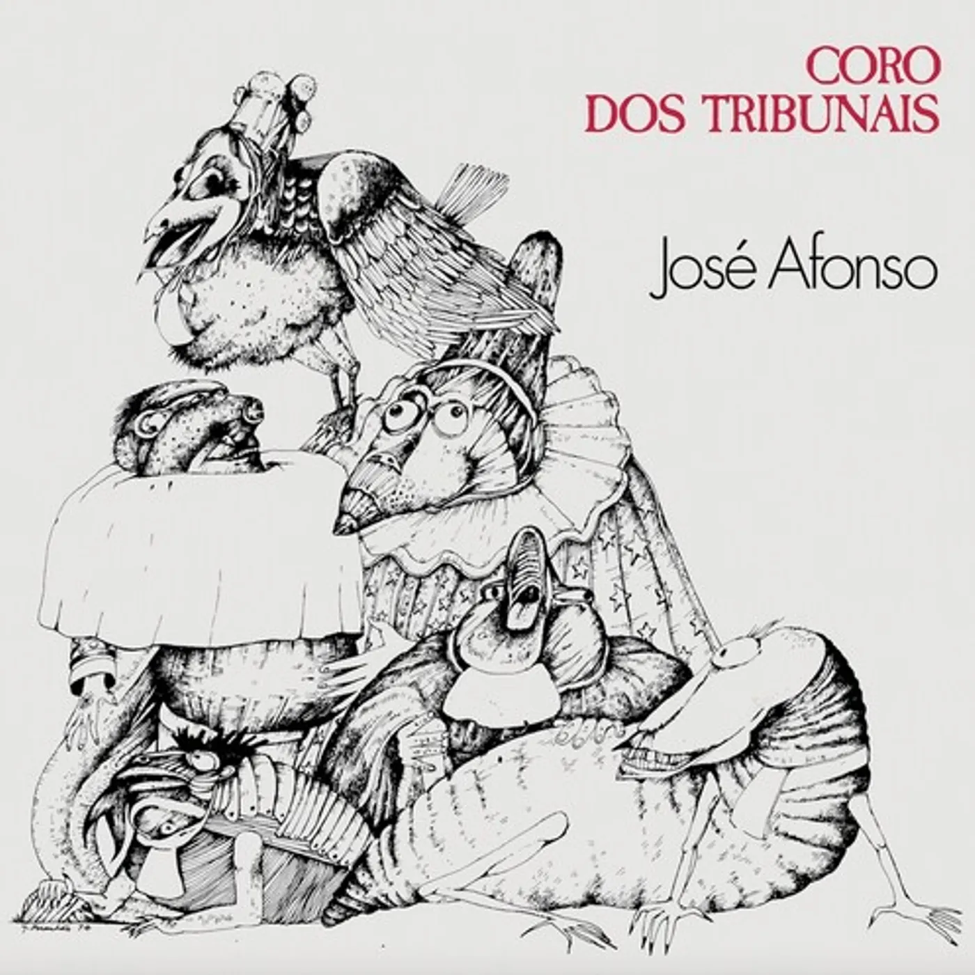 José Afonso Coro dos Tribunais Vinyl Record