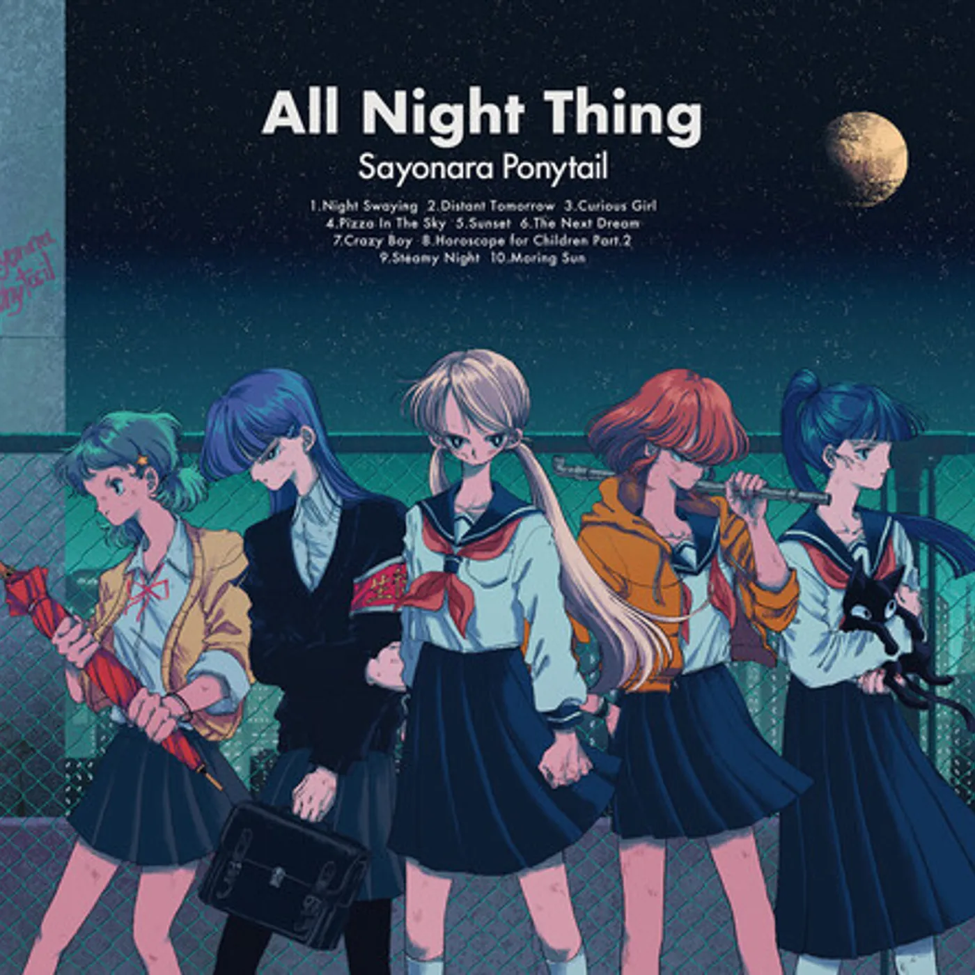 Sayonara Ponytail ALL NIGHT THING Vinyl Record