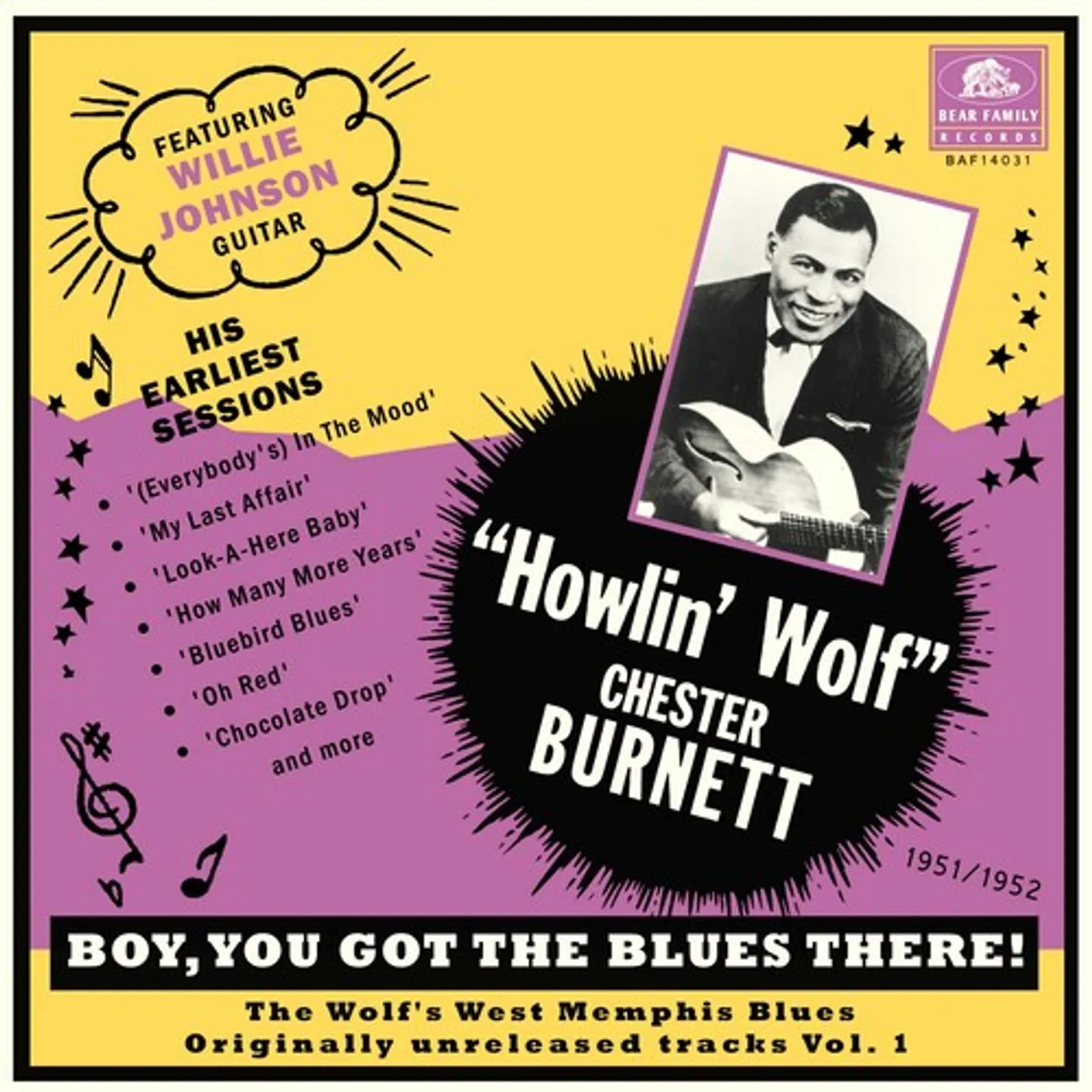Howlin' Wolf Boy You Got The Blues There! Vol. 1: The Wolf's Vinyl Record