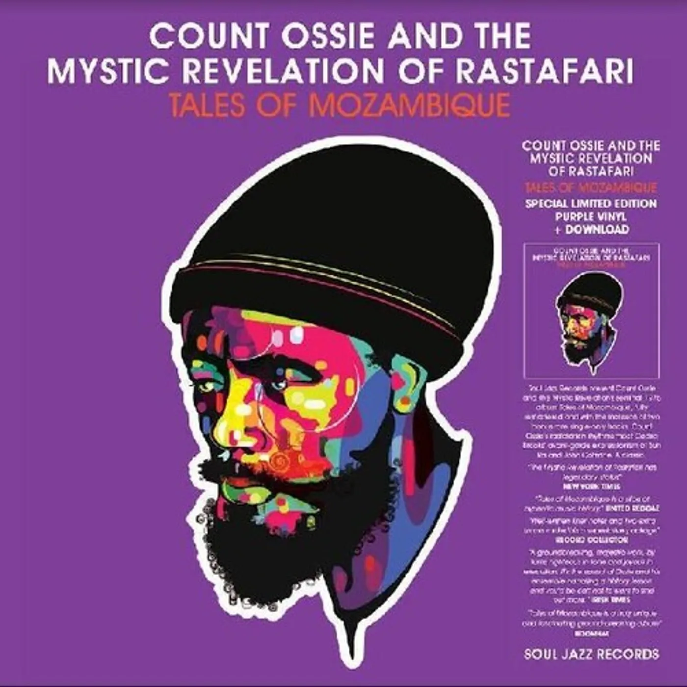 Count Ossie & The Mystic Revelation Of Rastafari TALES OF MOZAMBIQUE Vinyl Record