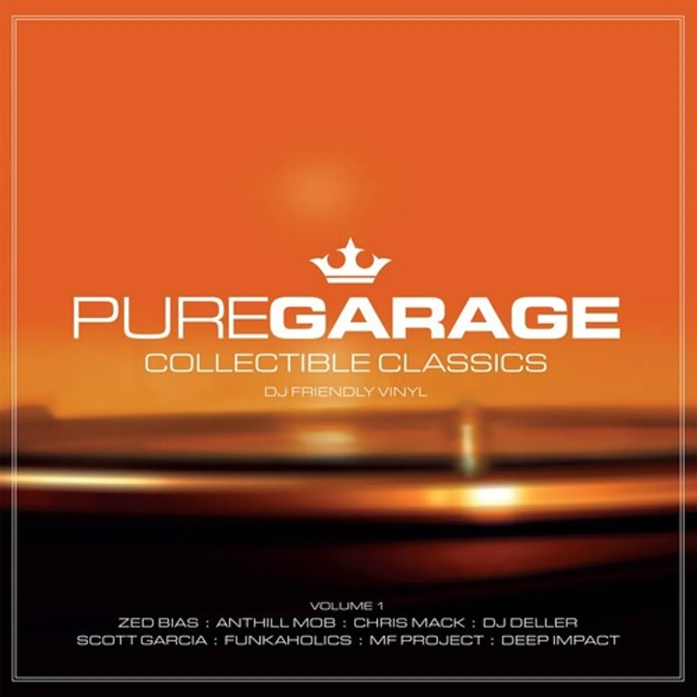 PURE GARAGE COLLECTIBLE CLASSICS VOL 1 / VARIOUS Vinyl Record