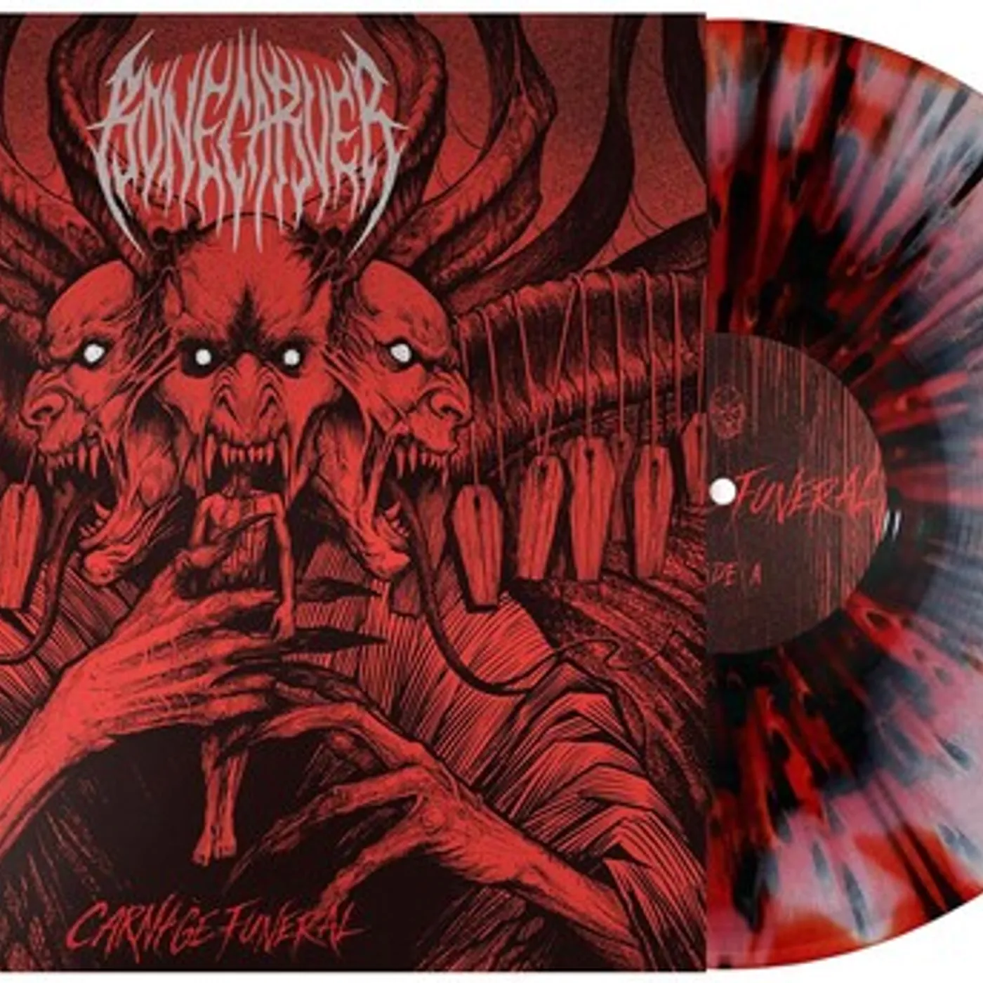 Bonecarver Carnage Funeral Vinyl Record