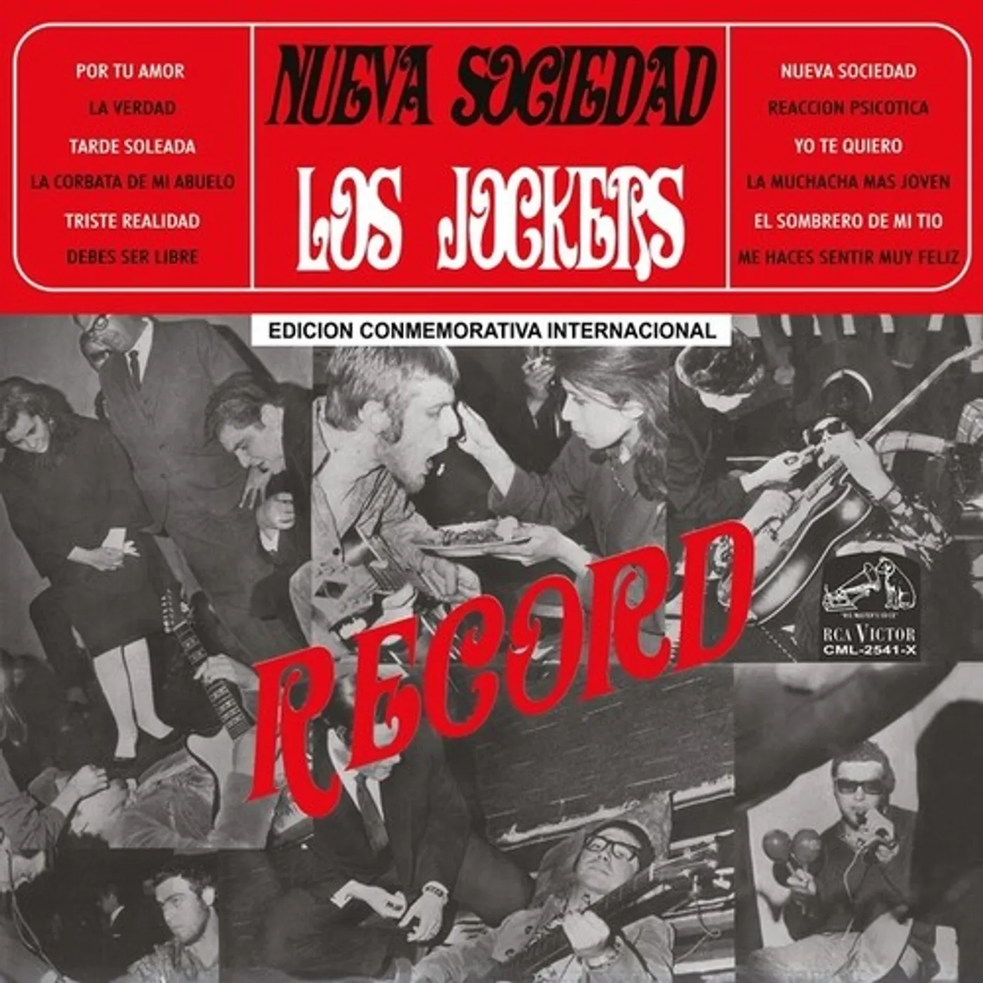 Los Jockers NUEVA SOCIEDAD Vinyl Record