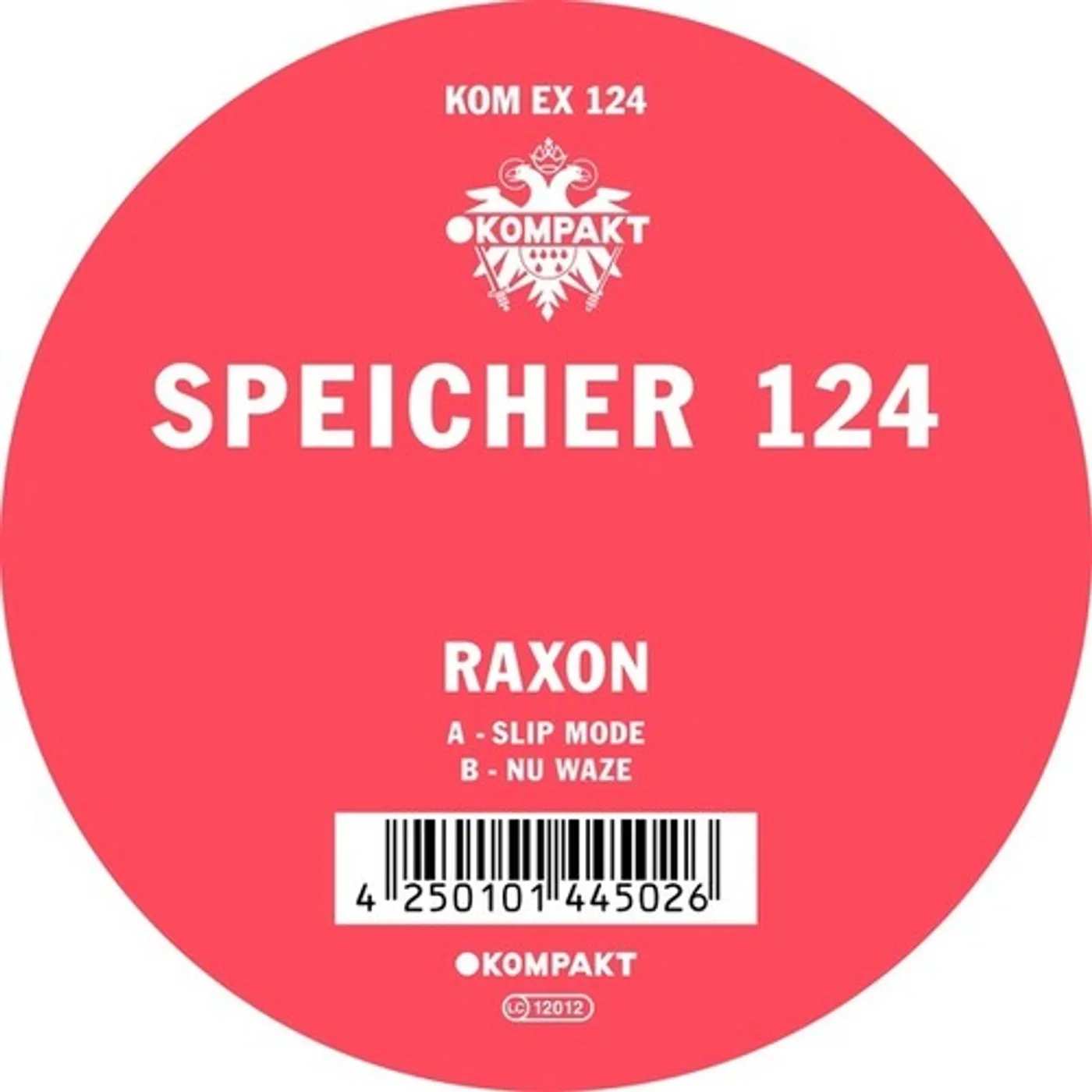 Raxon SPEICHER 124 Vinyl Record