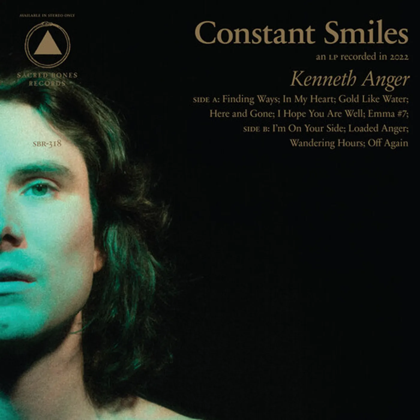 Constant Smiles KENNETH ANGER - BLUE Vinyl Record