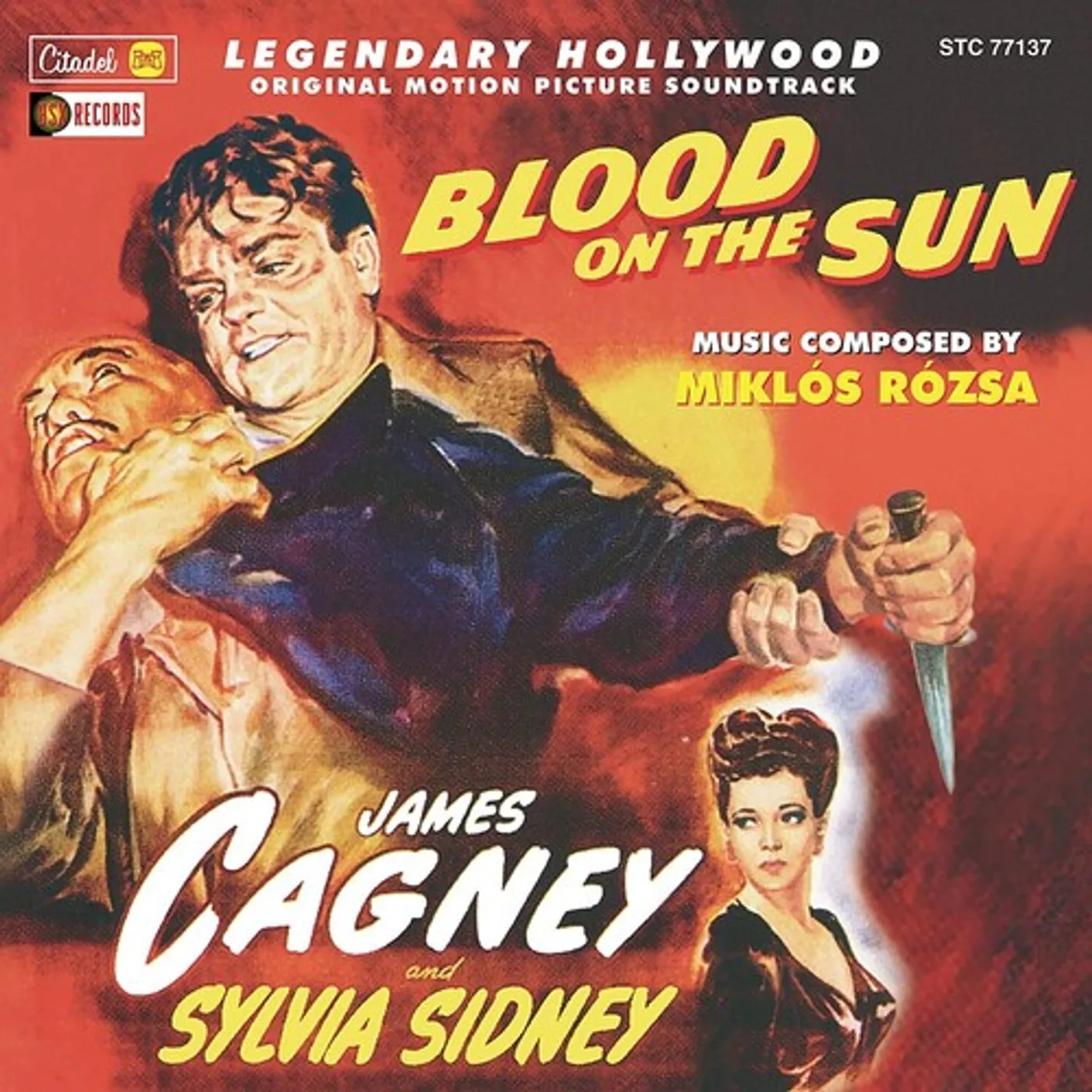 Miklos Rozsa BLOOD ON THE SUN (ORIGINAL MOTION PICTURE) CD