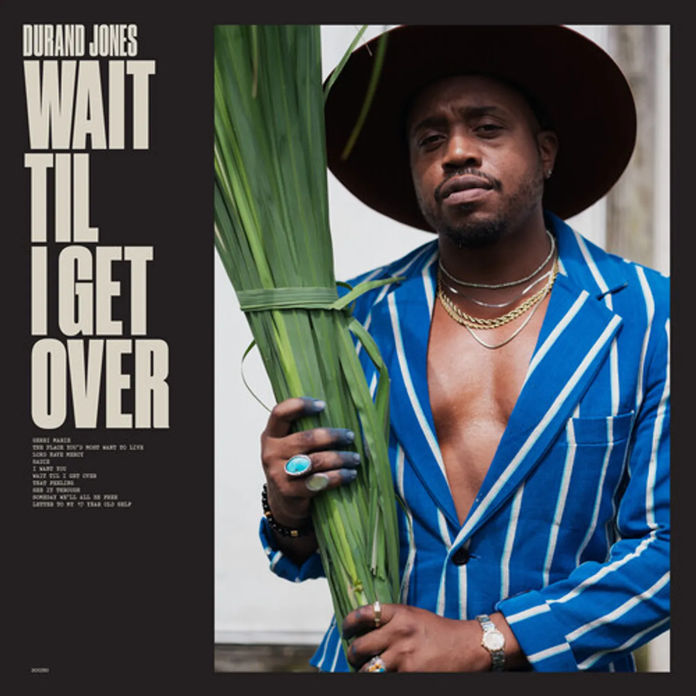 Durand Jones WAIT TIL I GET OVER - BLUE JAY Vinyl Record