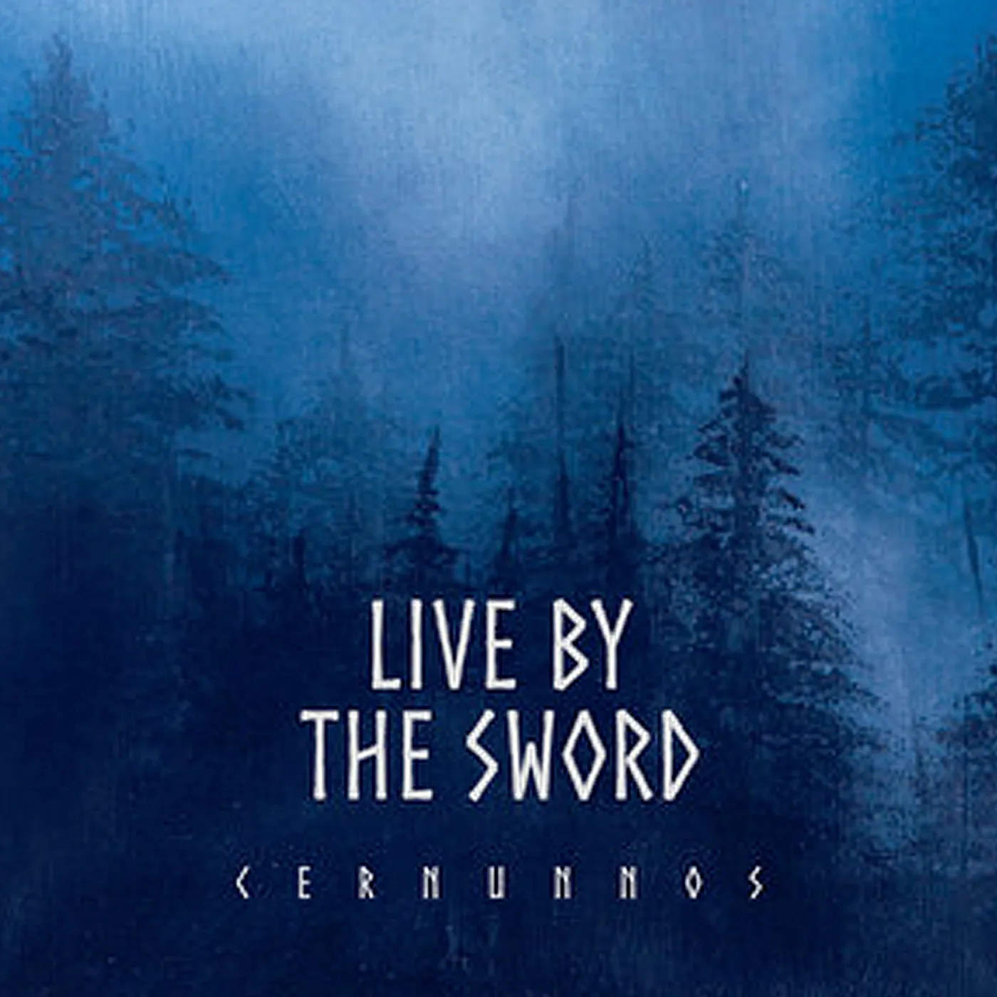 Live By The Sword Cernunnos (Blue Smoke) Vinyl Record