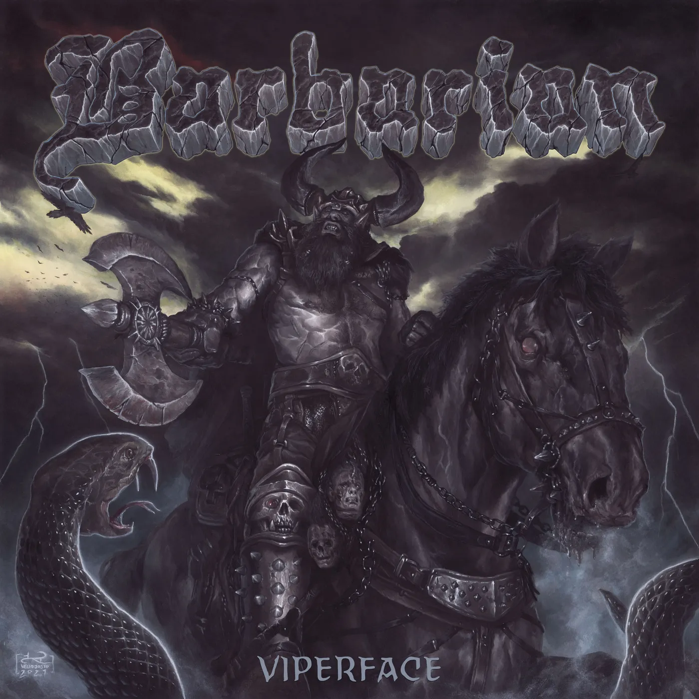 Barbarian VIPERFACE Vinyl Record