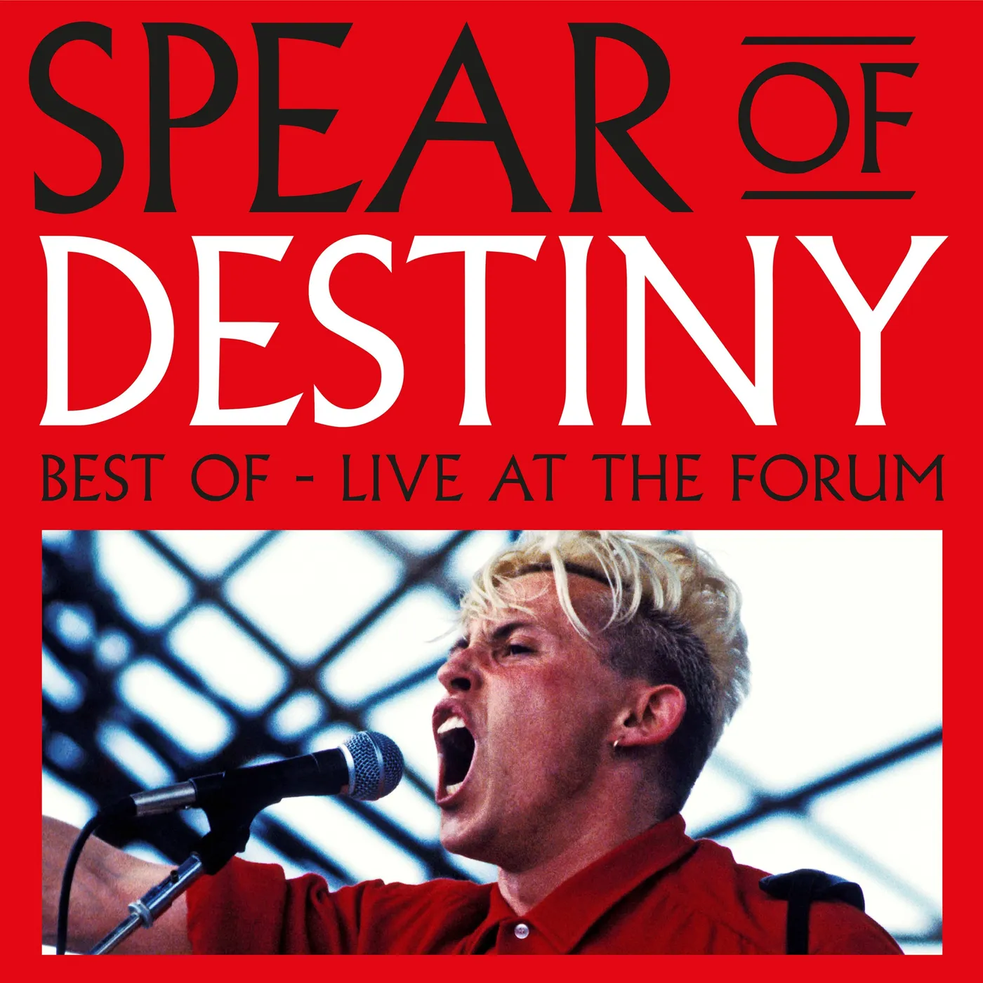 Spear Of Destiny BEST OF LIVE AT THE FORUM Vinyl Record