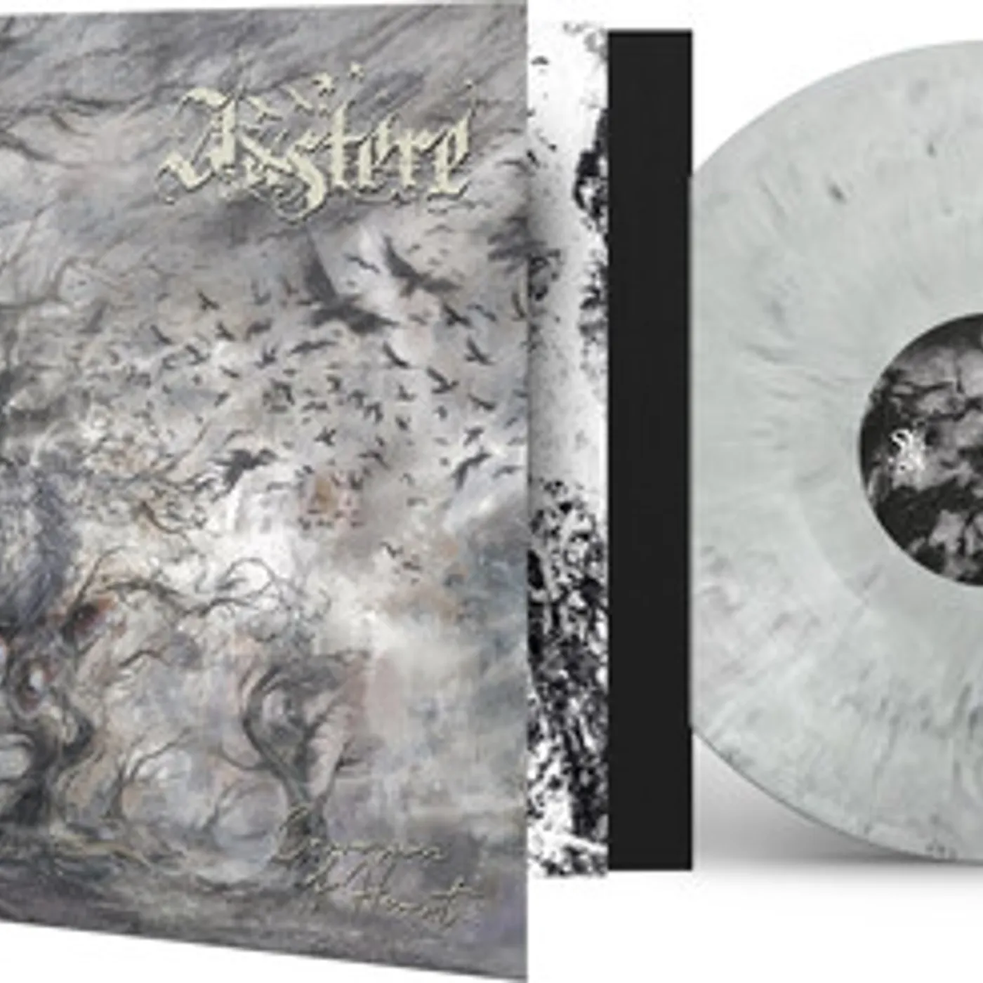 Austere CORROSION OF HEARTS - GREY/BLACK MARBLE Vinyl Record