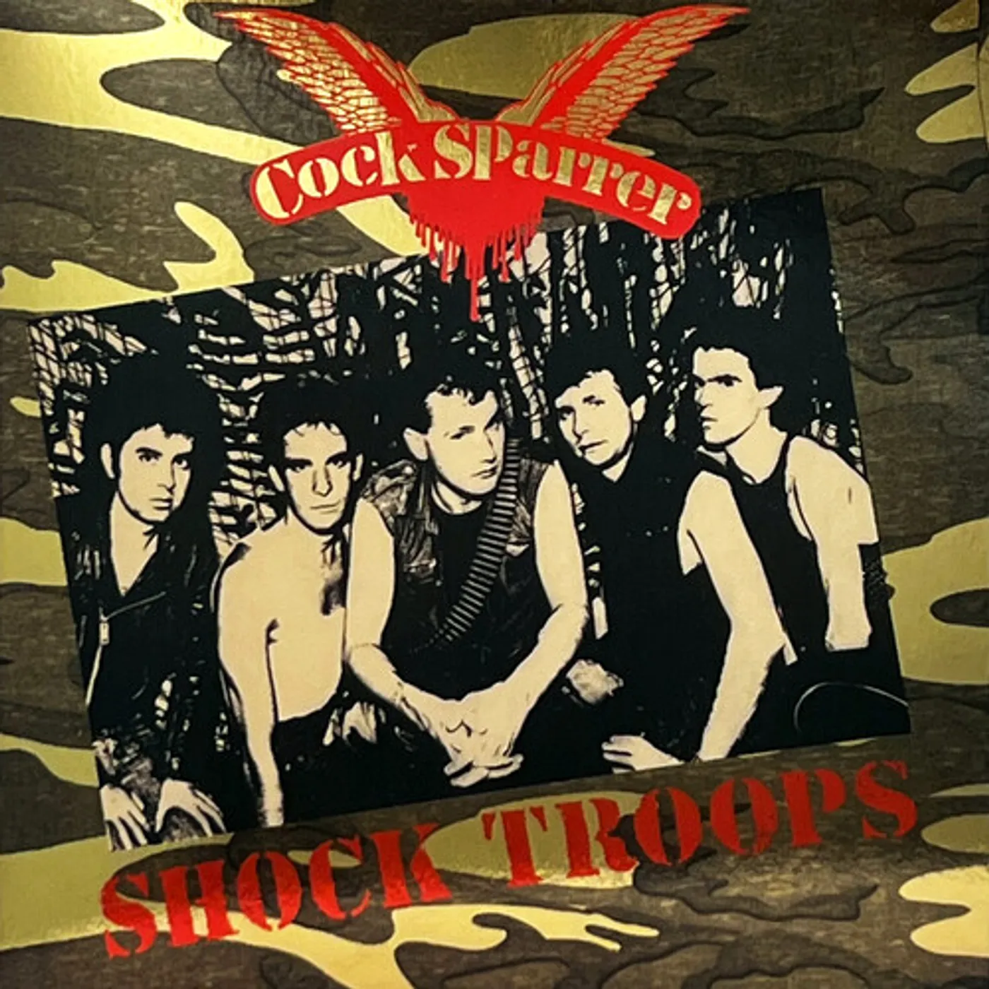 Cock Sparrer Shock Troops Vinyl Record